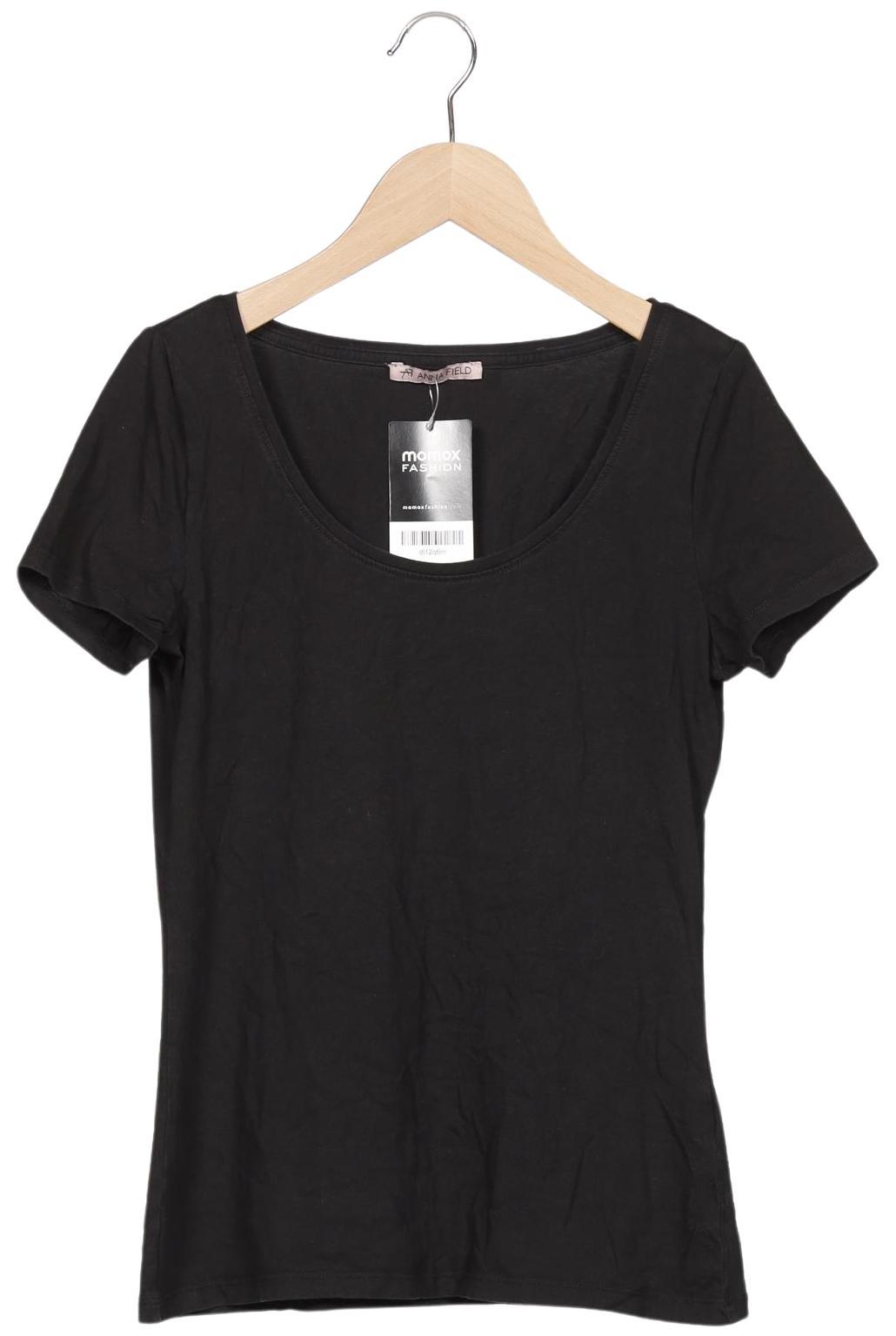 

Anna Field Damen T-Shirt, schwarz, Gr. 38