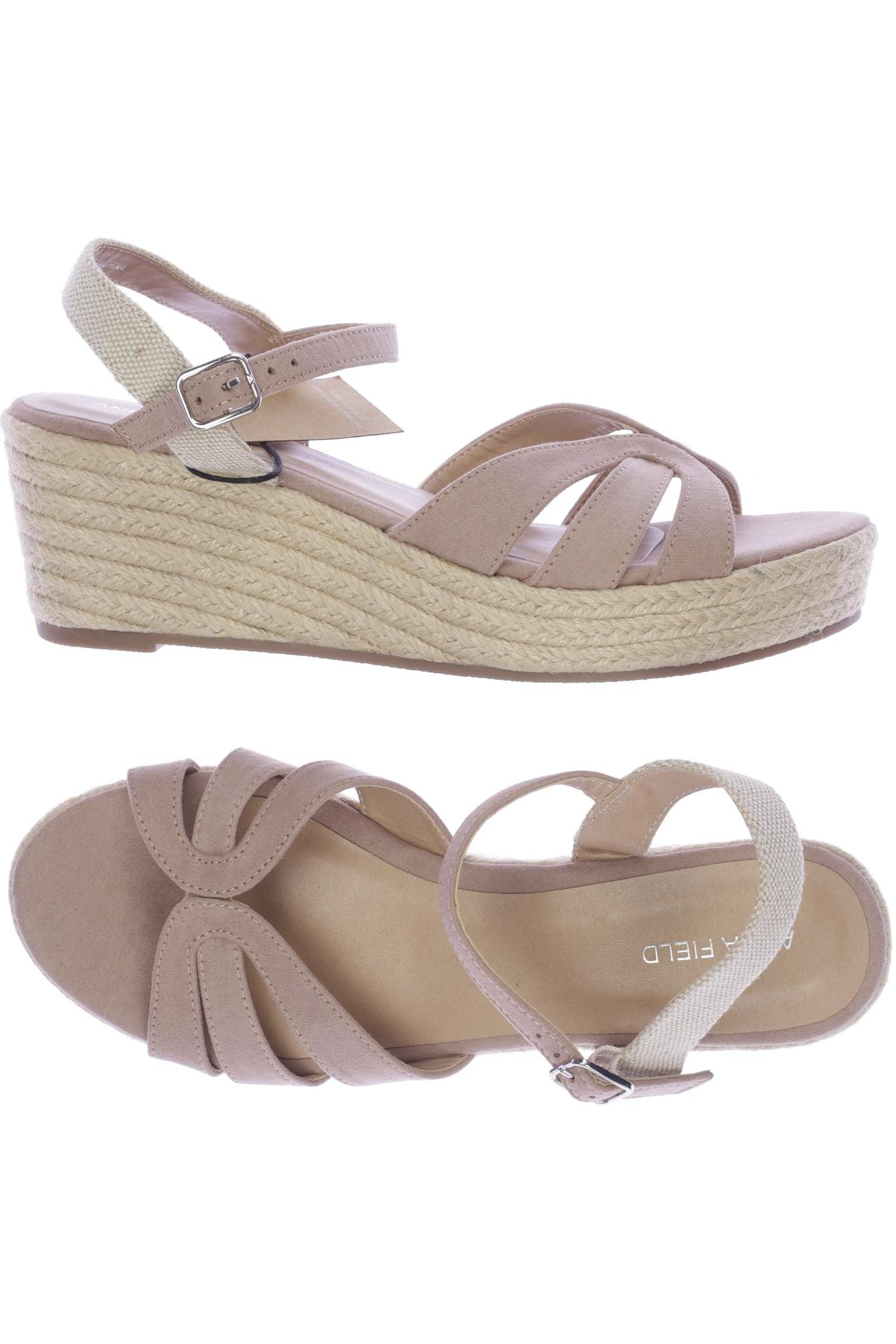 

Anna Field Damen Sandale, beige, Gr. 39