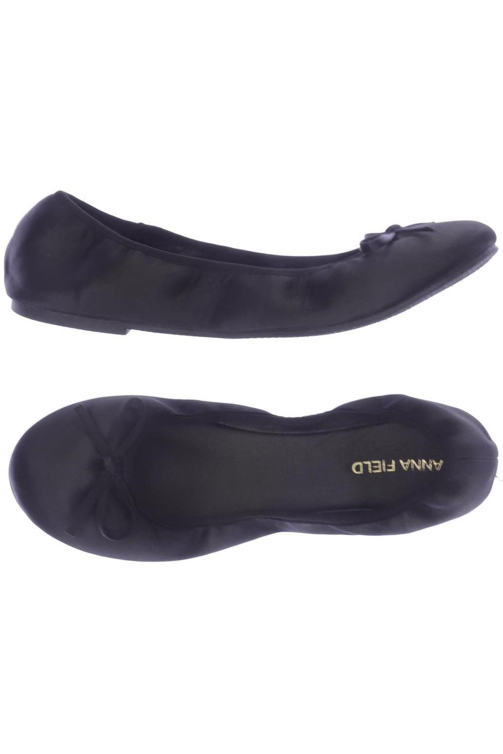 

Anna Field Damen Ballerinas, schwarz