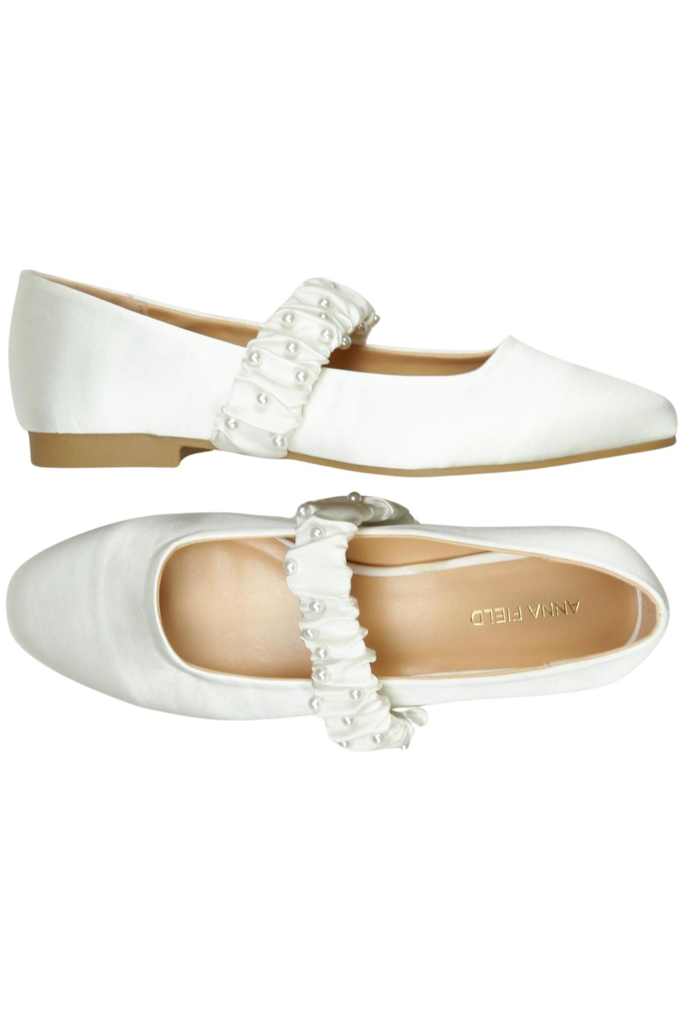 

Anna Field Damen Ballerinas, weiß, Gr. 38