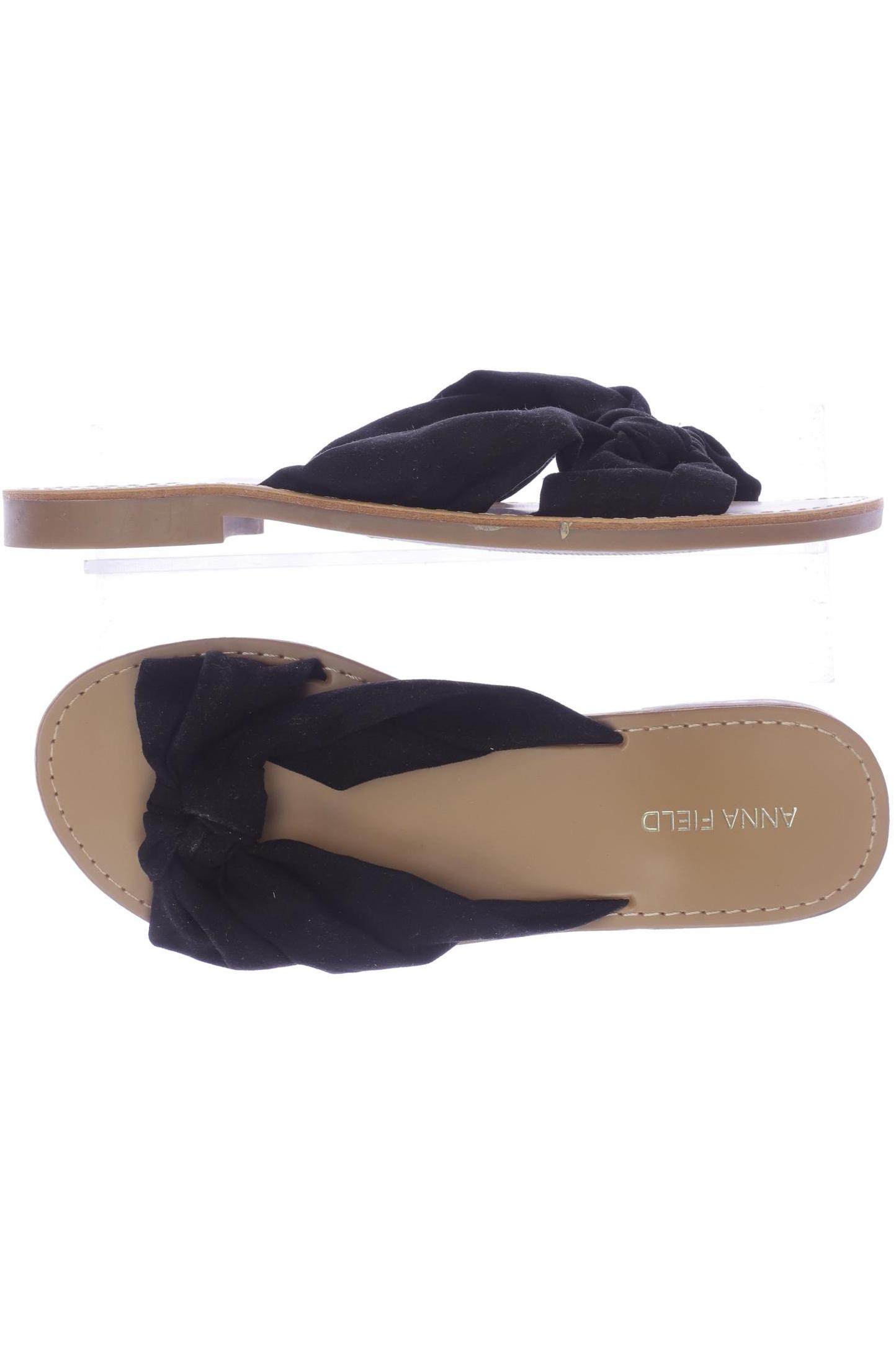 

Anna Field Damen Sandale, schwarz, Gr. 36
