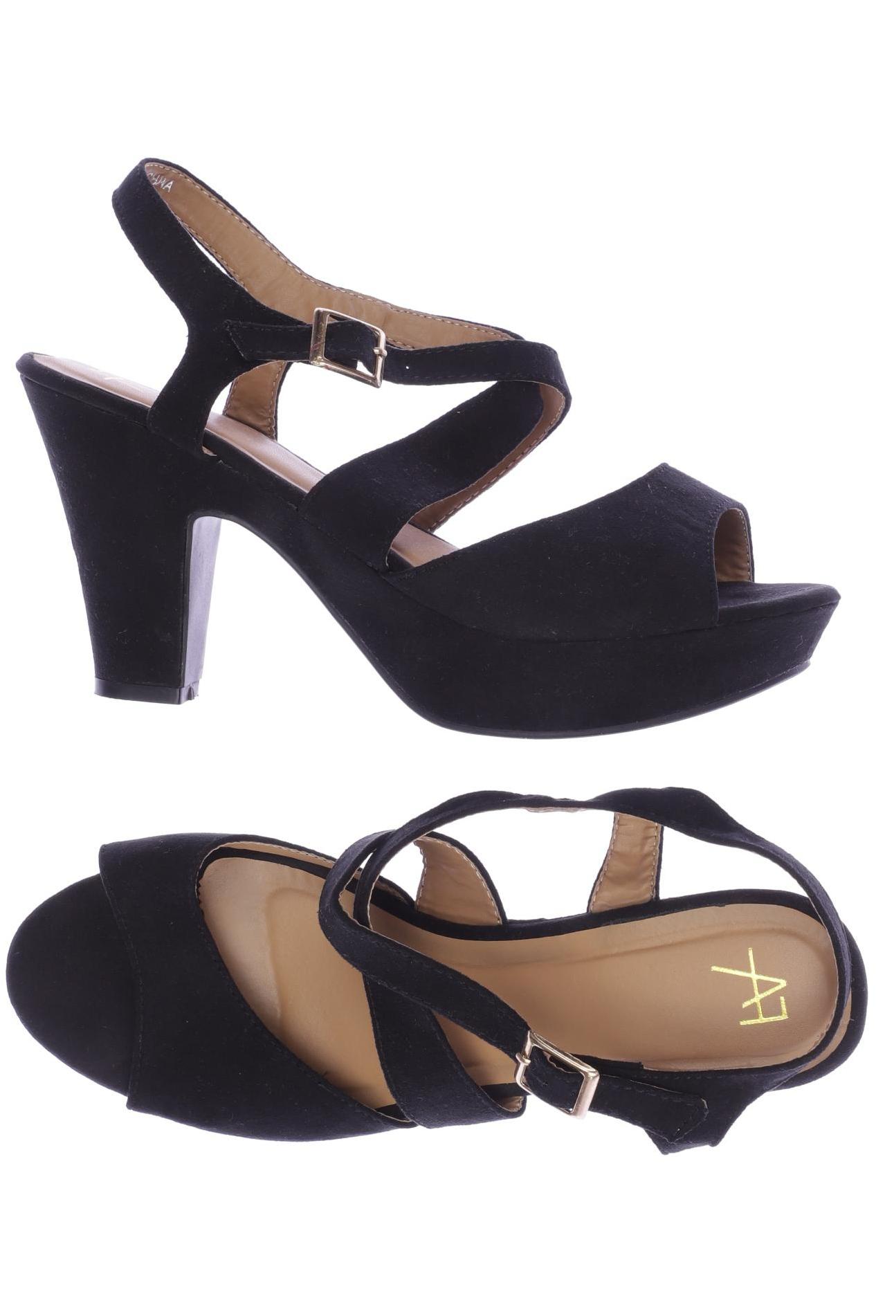 

Anna Field Damen Sandale, schwarz, Gr. 39