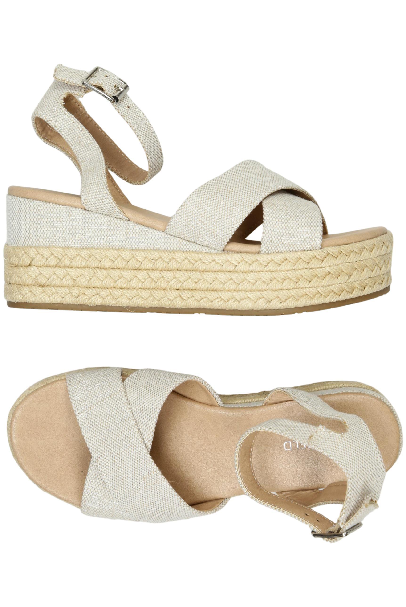 

Anna Field Damen Sandale, cremeweiß, Gr. 37