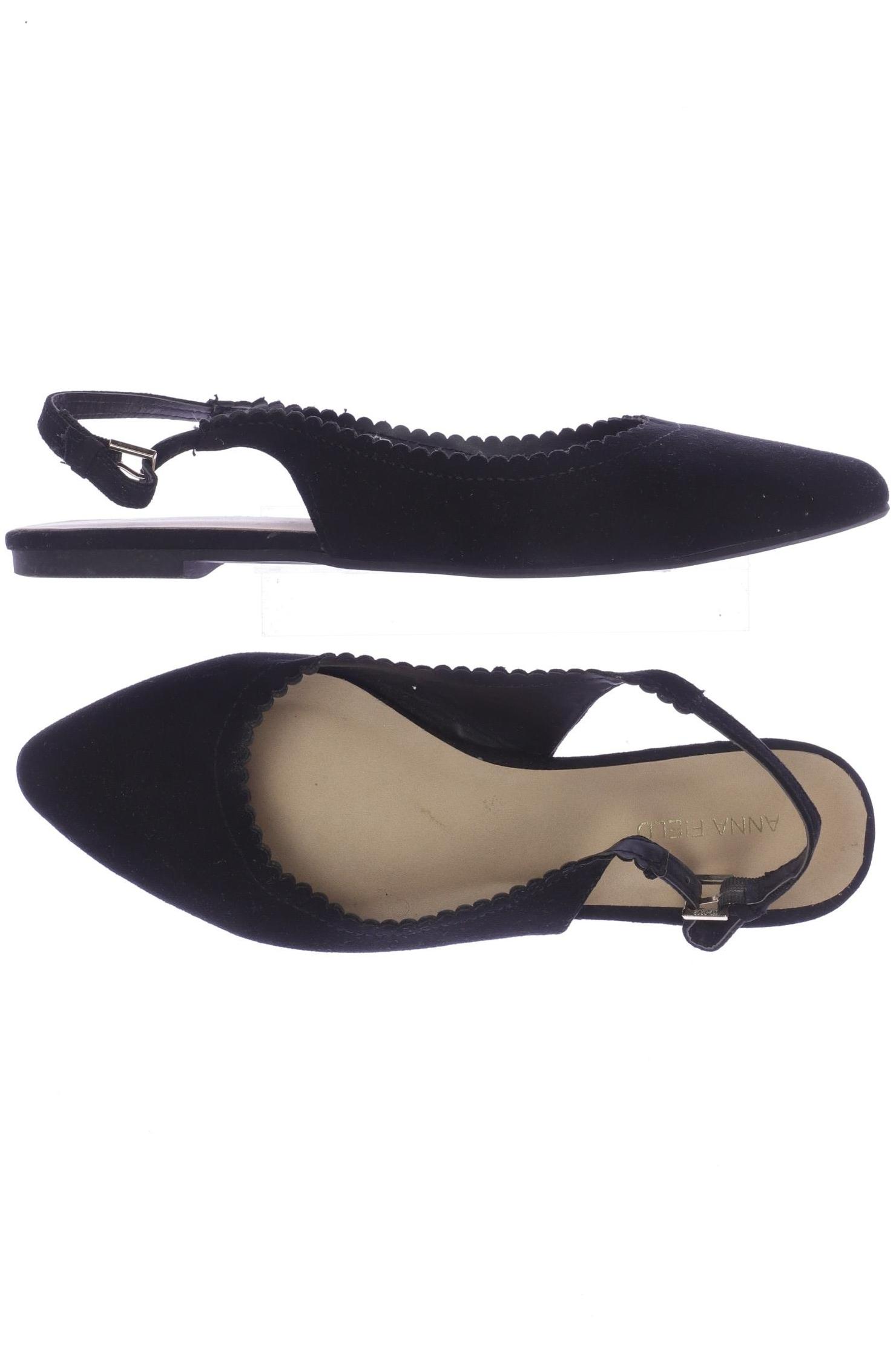 

Anna Field Damen Ballerinas, schwarz, Gr. 38