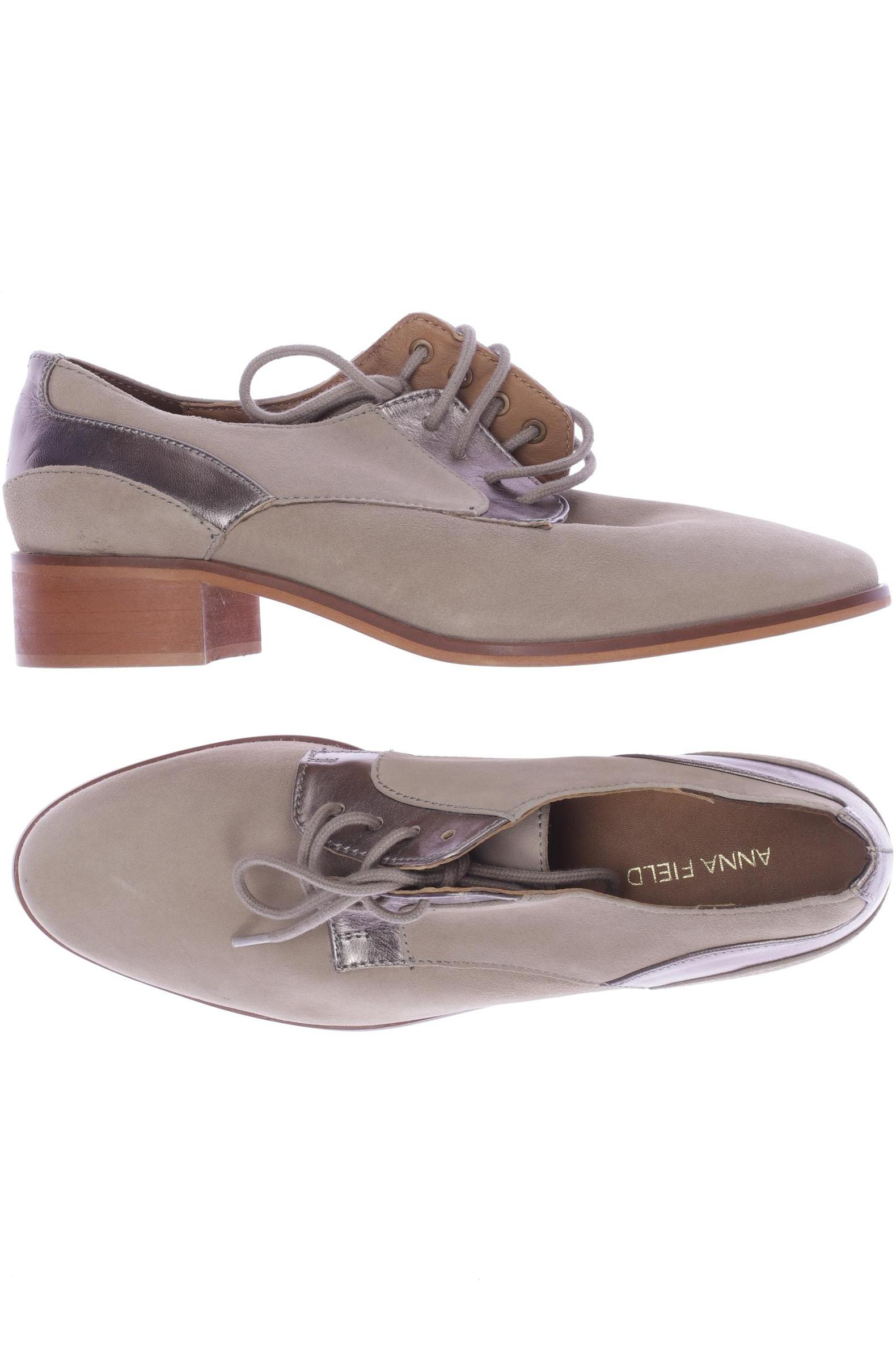

Anna Field Damen Halbschuh, beige, Gr. 38