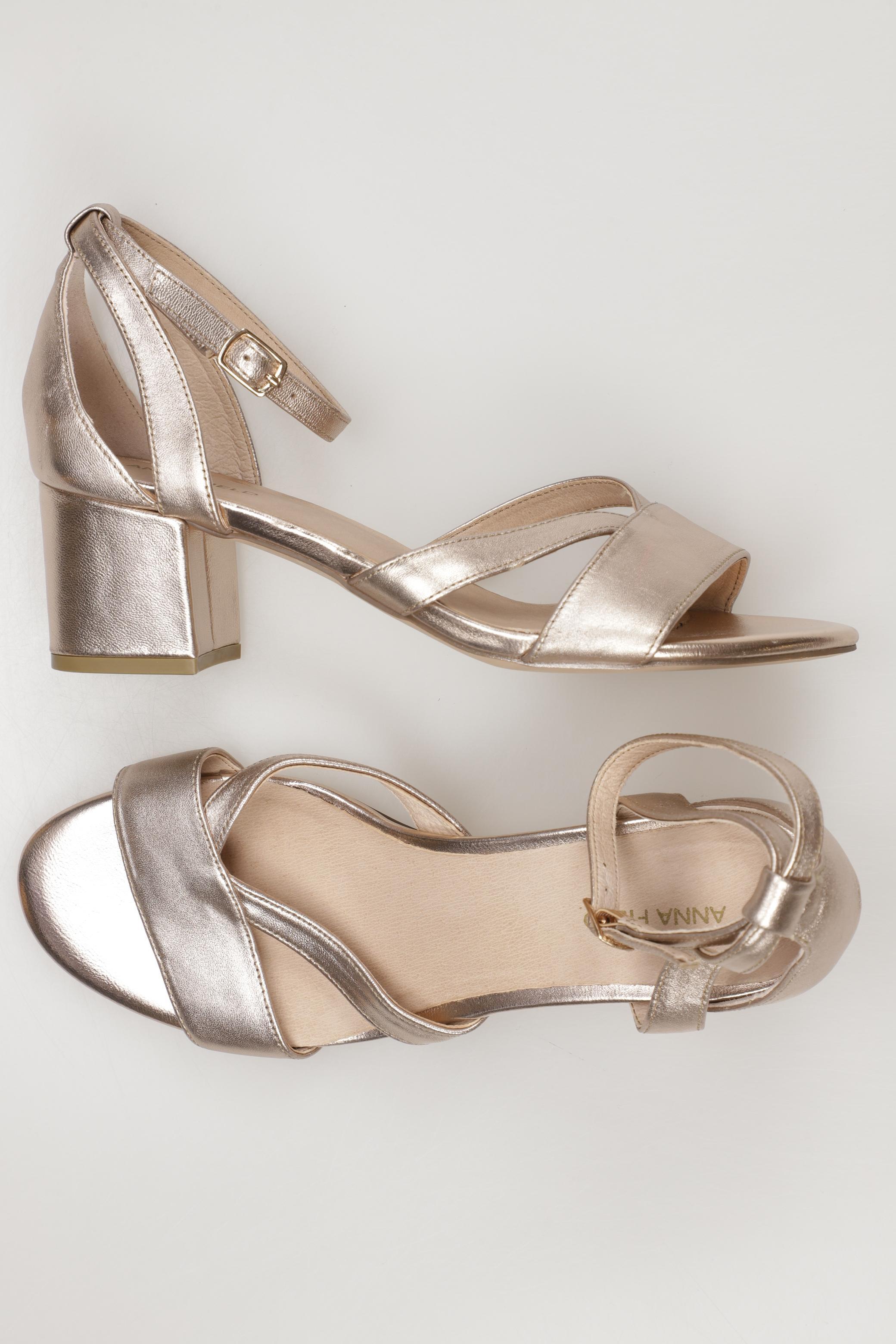 

Anna Field Damen Sandale, gold, Gr. 40