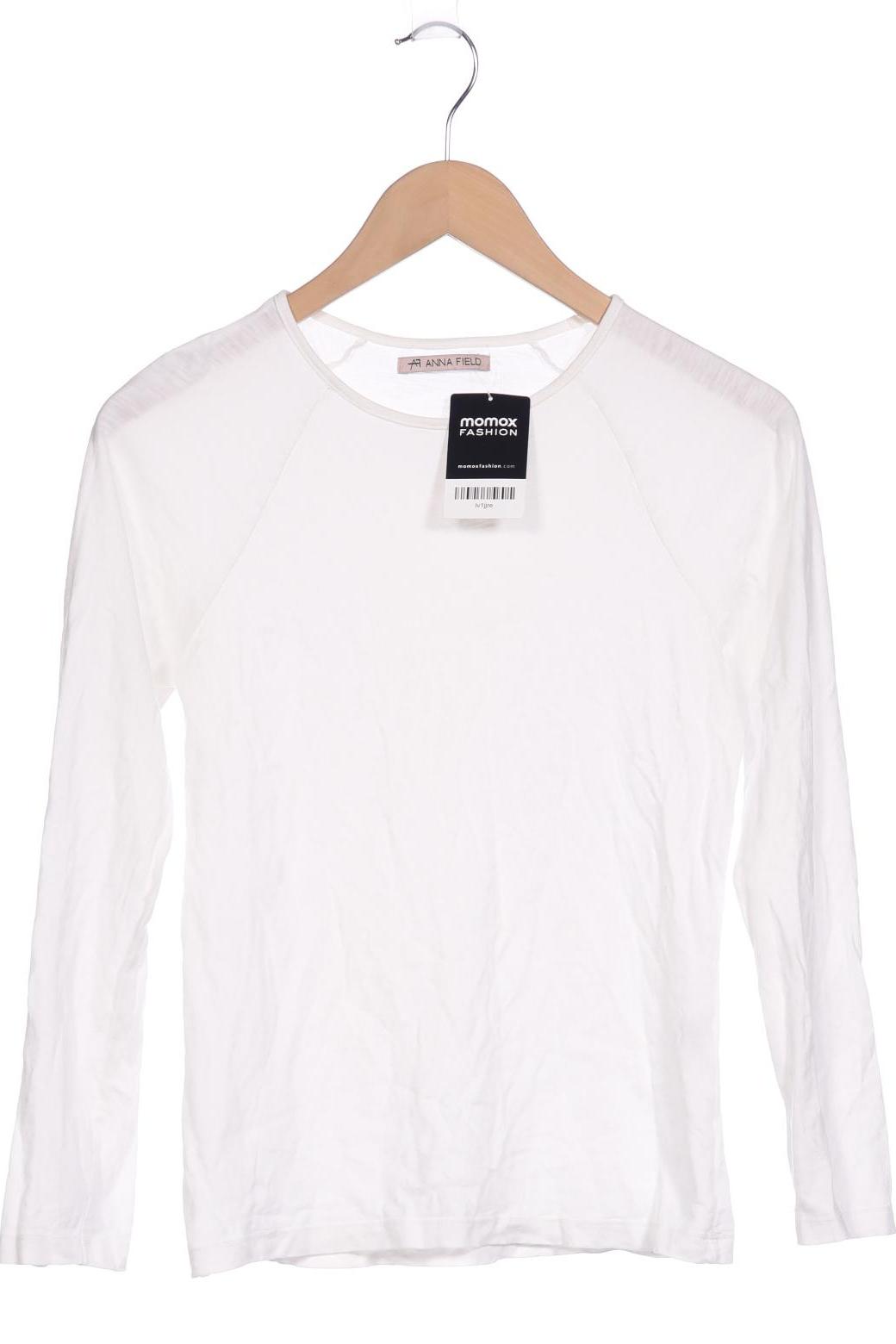 

Anna Field Damen Langarmshirt, weiß, Gr. 34