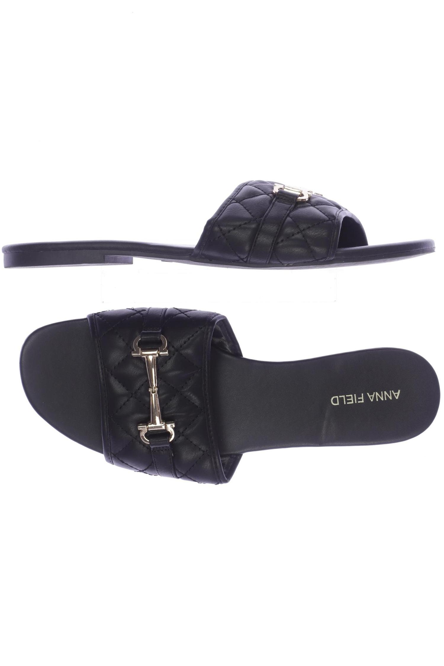 

Anna Field Damen Sandale, schwarz, Gr. 40