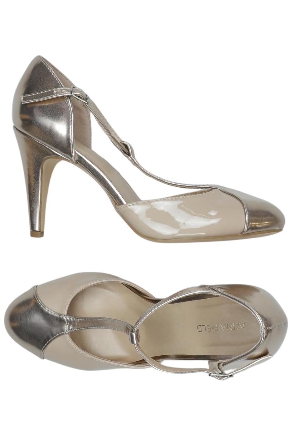 

Anna Field Damen Pumps, silber, Gr. 40