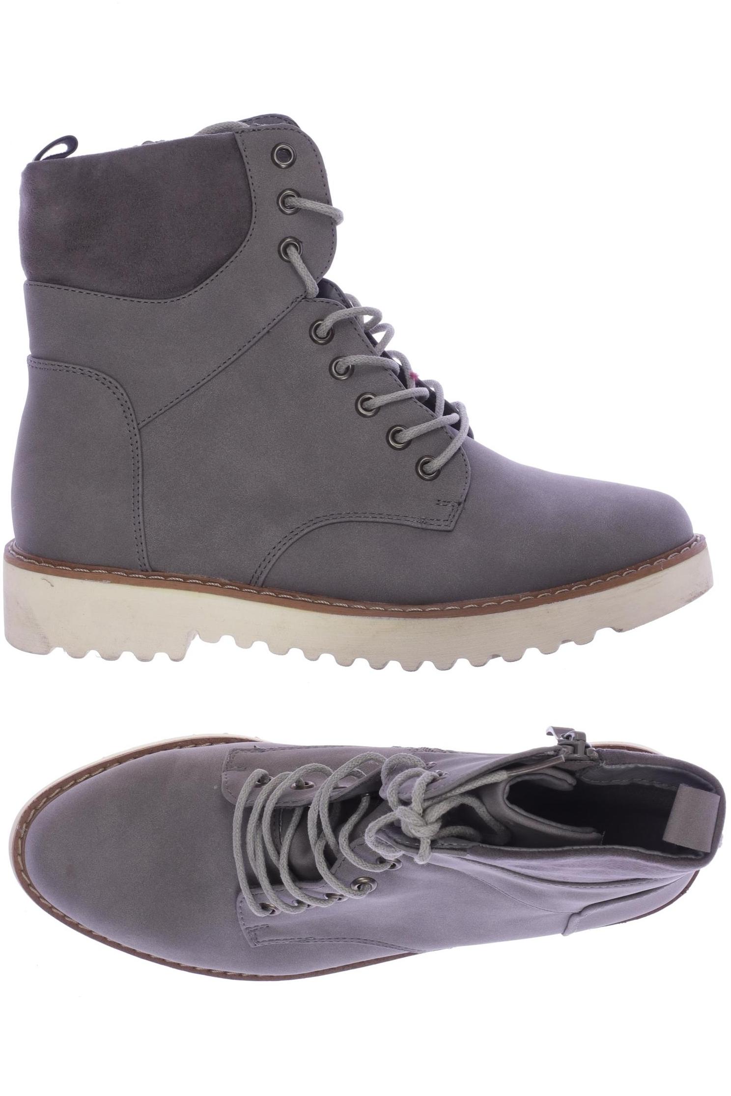 

Anna Field Damen Stiefelette, grau, Gr. 36
