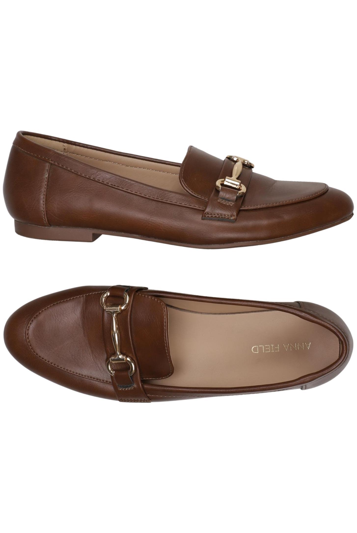 

Anna Field Damen Halbschuh, braun, Gr. 38