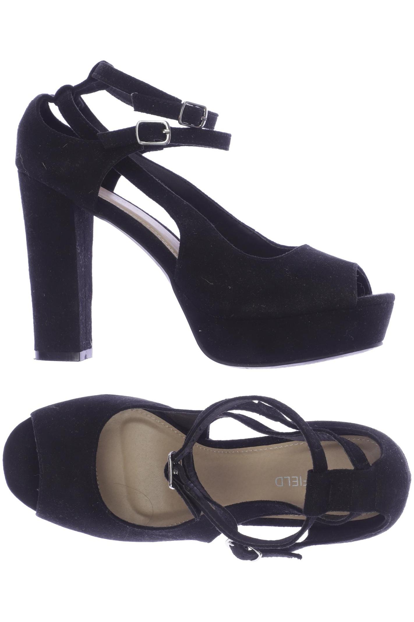 

Anna Field Damen Sandale, schwarz, Gr. 37