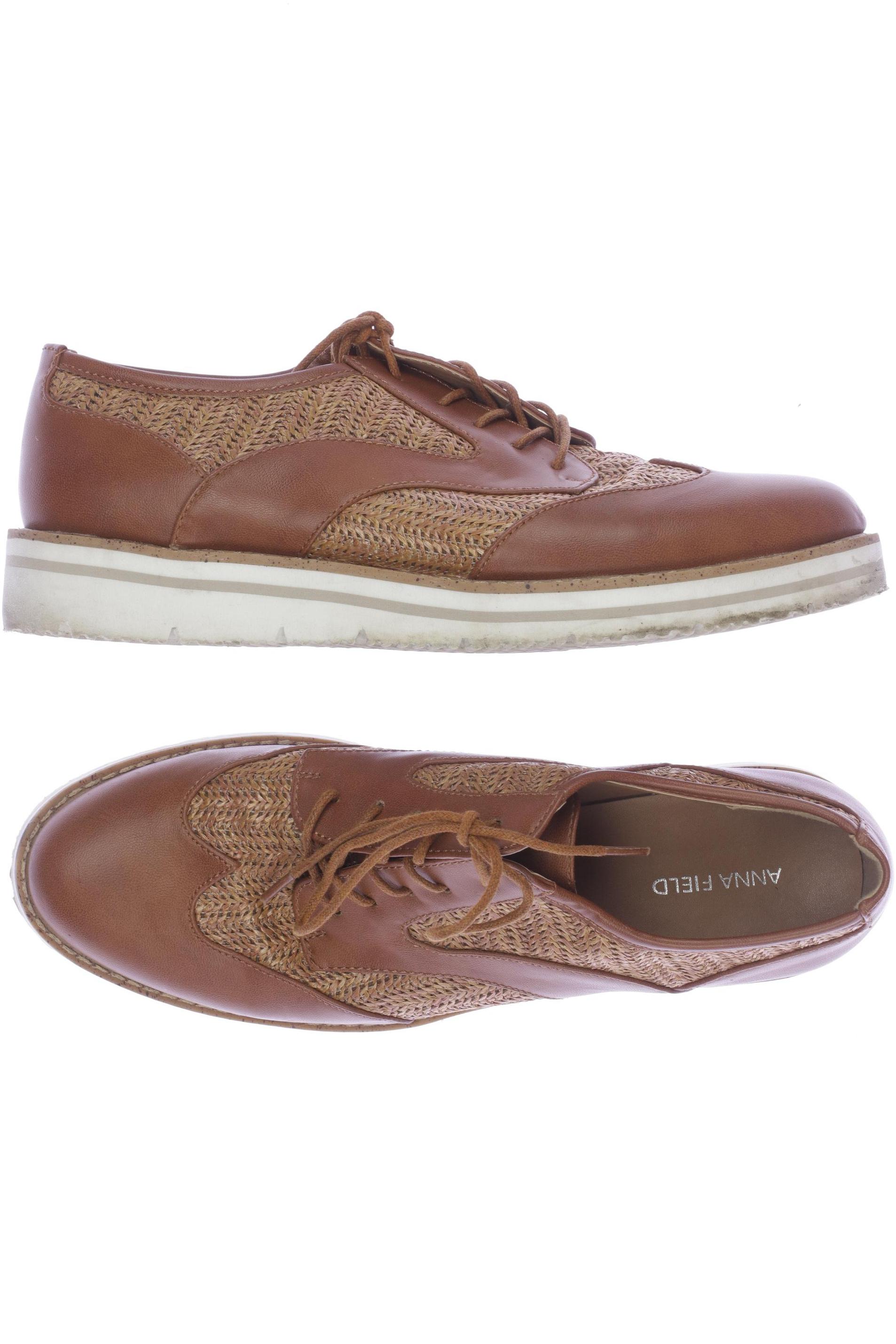 

Anna Field Damen Halbschuh, braun, Gr. 42