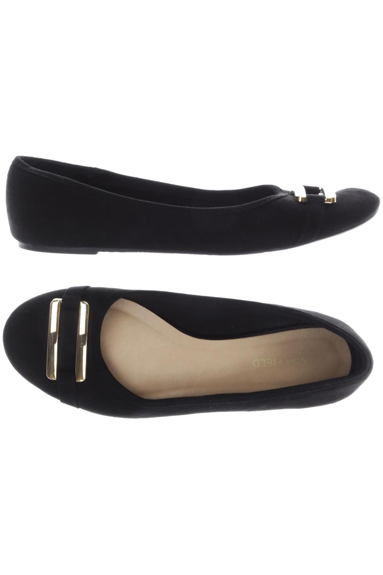 

Anna Field Damen Ballerinas, schwarz, Gr. 37