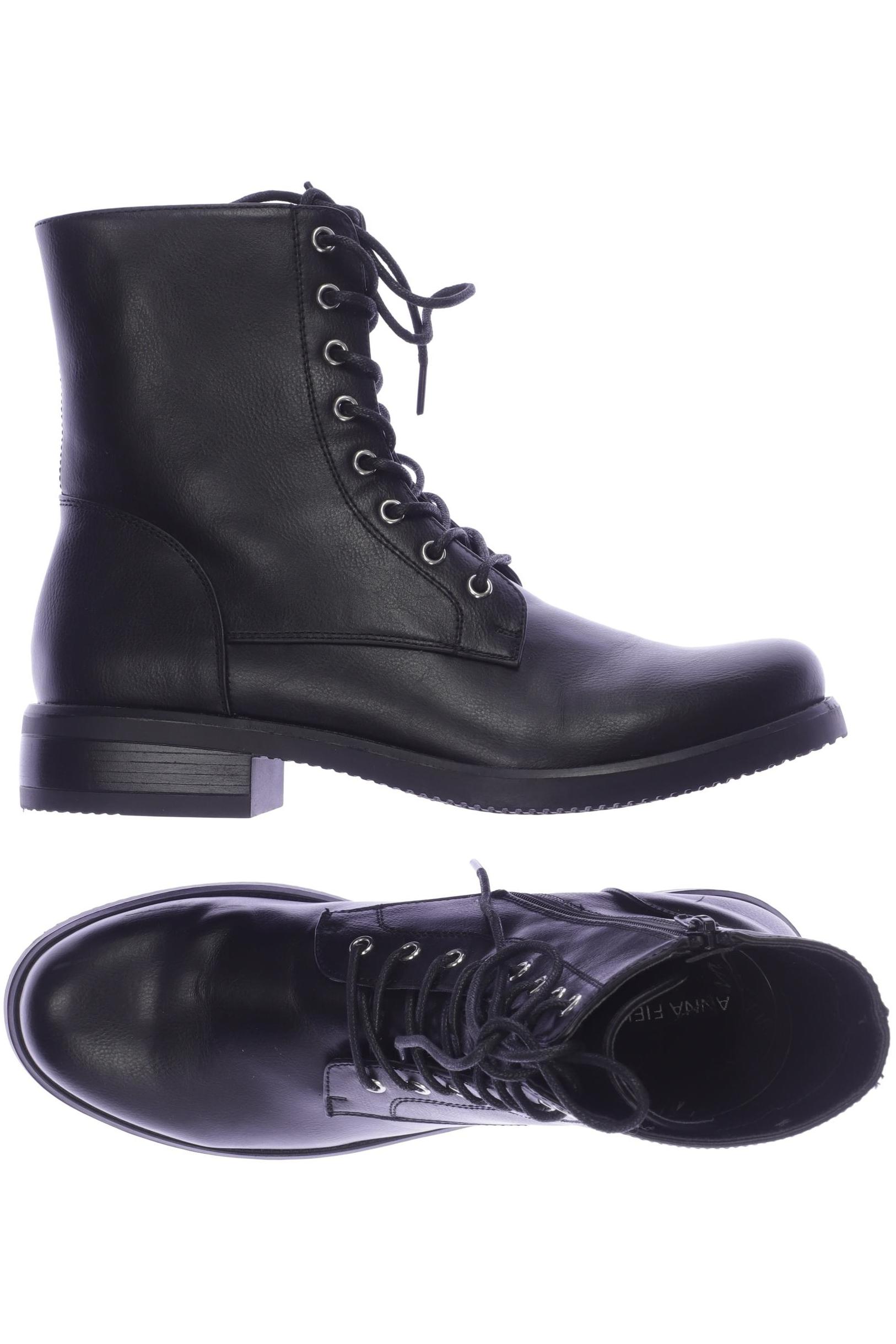 

Anna Field Damen Stiefelette, schwarz