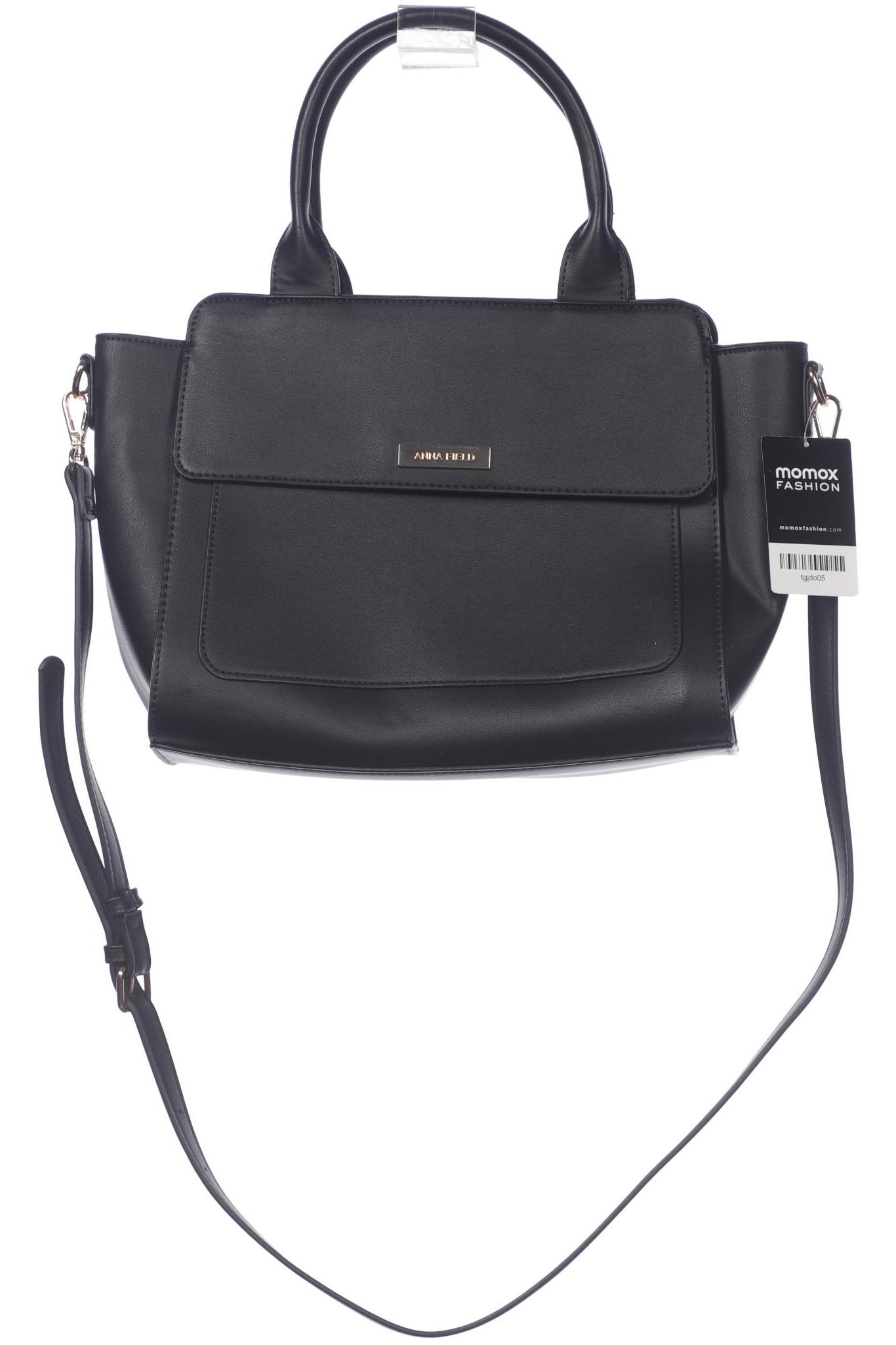 

Anna Field Damen Handtasche, schwarz, Gr.