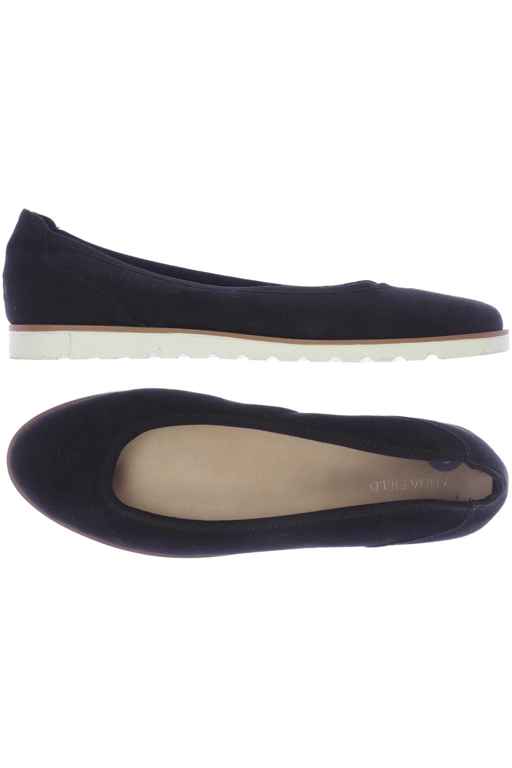 

Anna Field Damen Ballerinas, schwarz, Gr. 40
