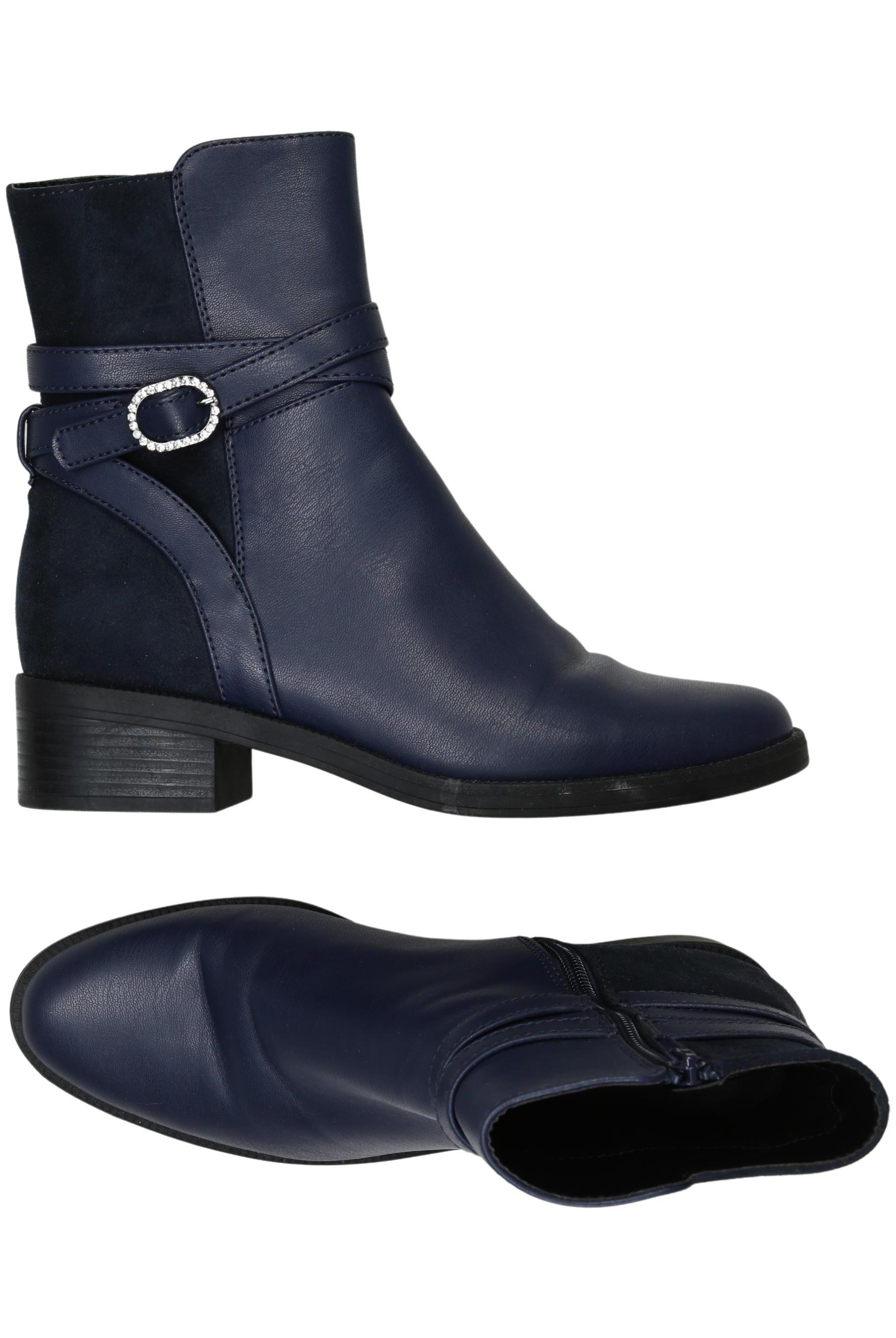 

Anna Field Damen Stiefelette, marineblau, Gr. 39