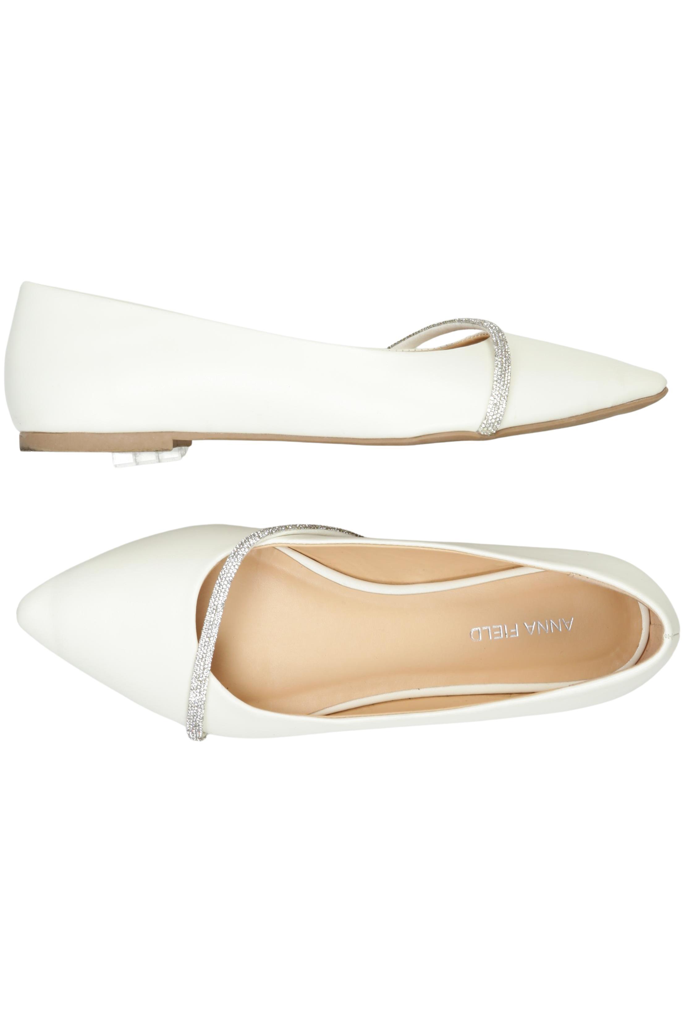 

Anna Field Damen Ballerinas, weiß, Gr. 38