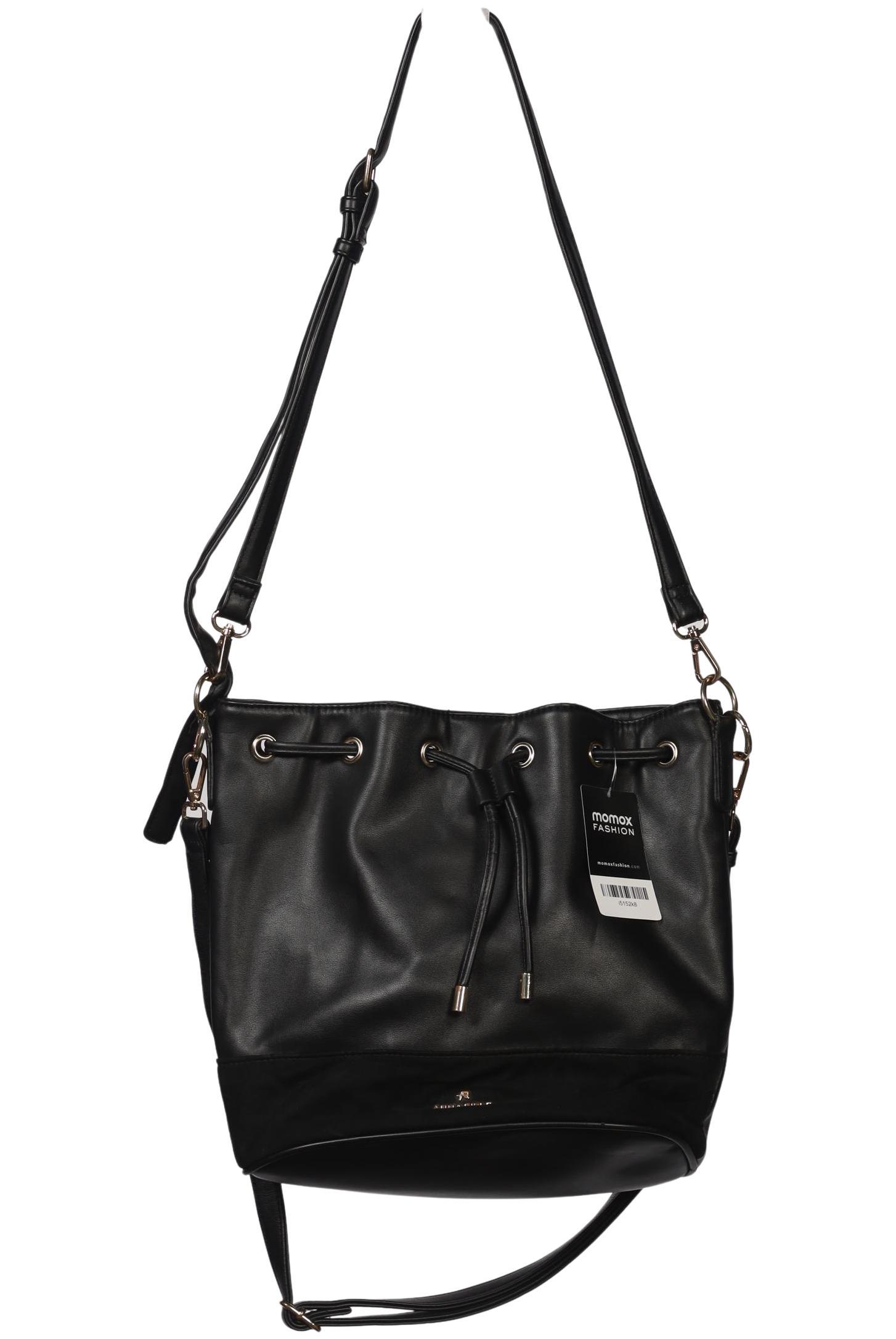 

Anna Field Damen Handtasche, schwarz, Gr.