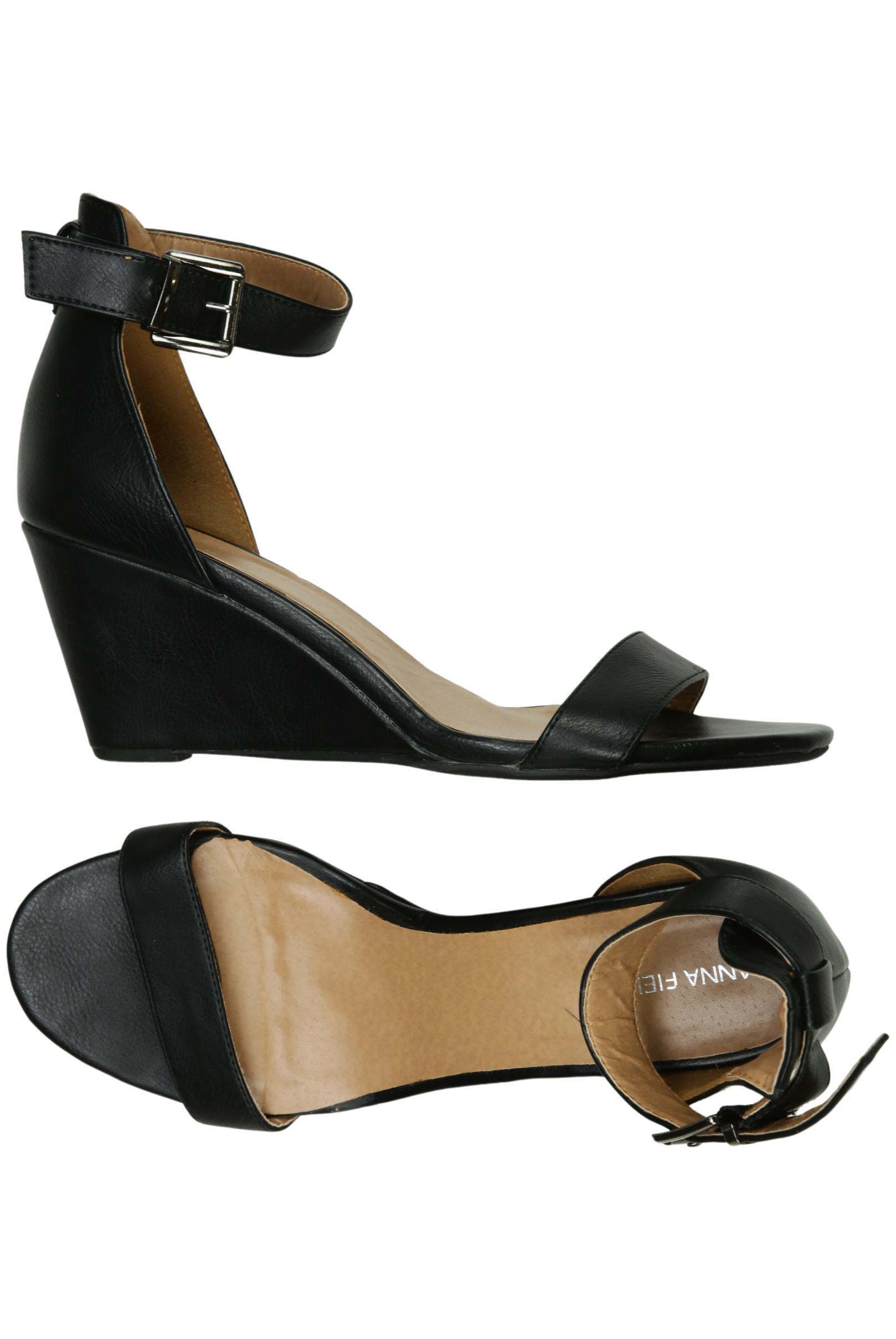 

Anna Field Damen Sandale, schwarz, Gr. 42