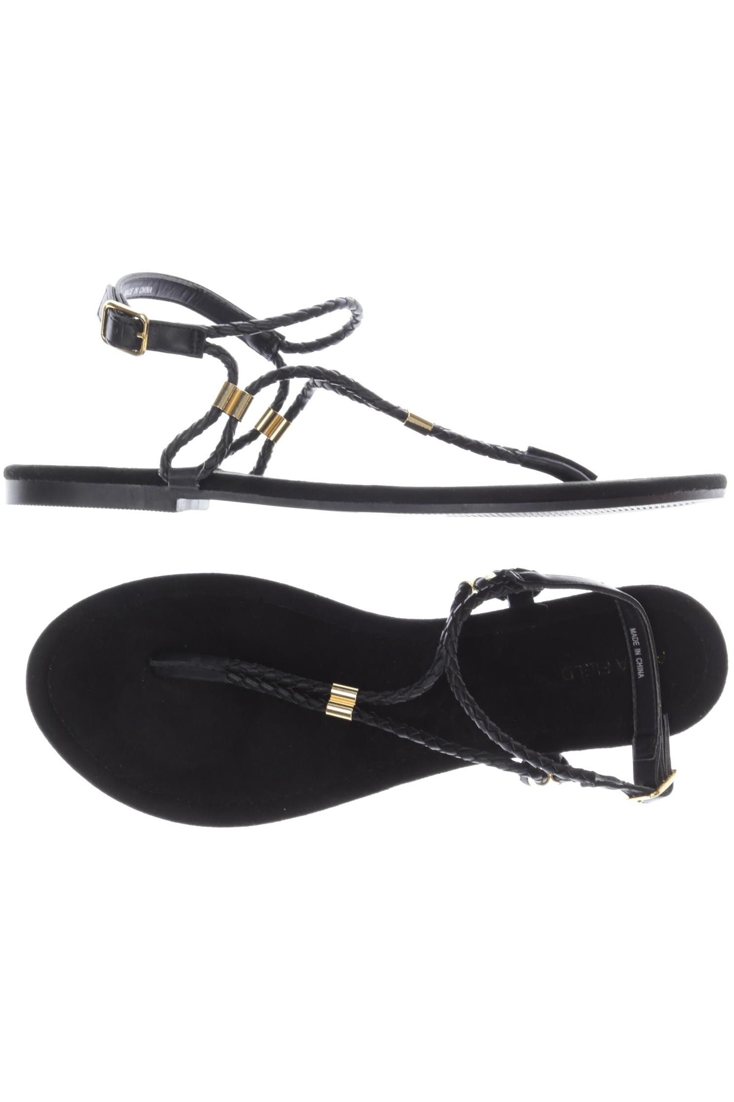 

Anna Field Damen Sandale, schwarz, Gr. 43