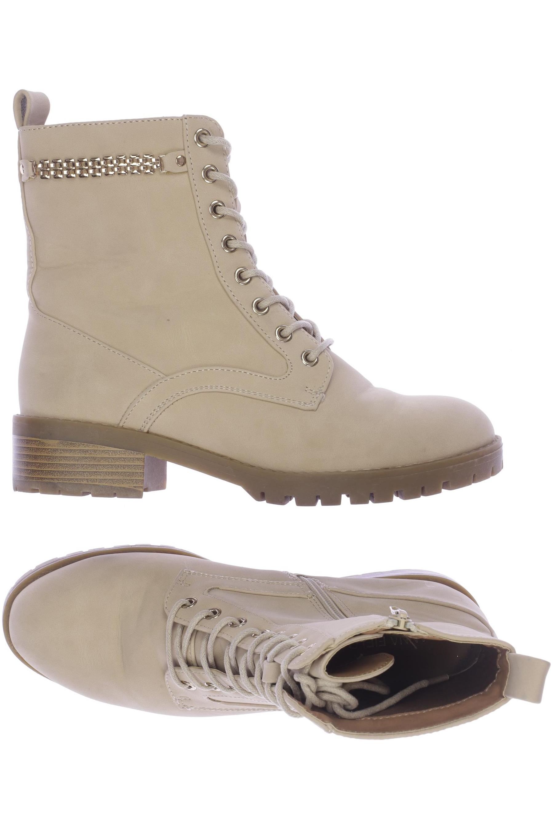 

Anna Field Damen Stiefelette, beige, Gr. 39