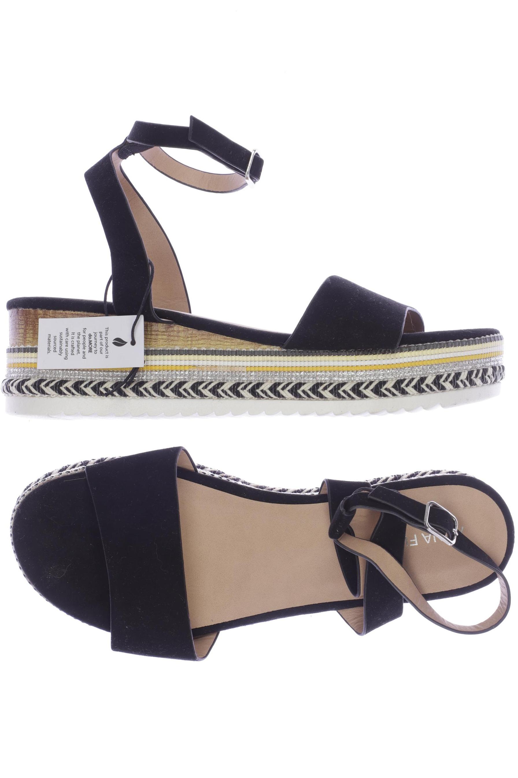 

Anna Field Damen Sandale, schwarz, Gr. 38