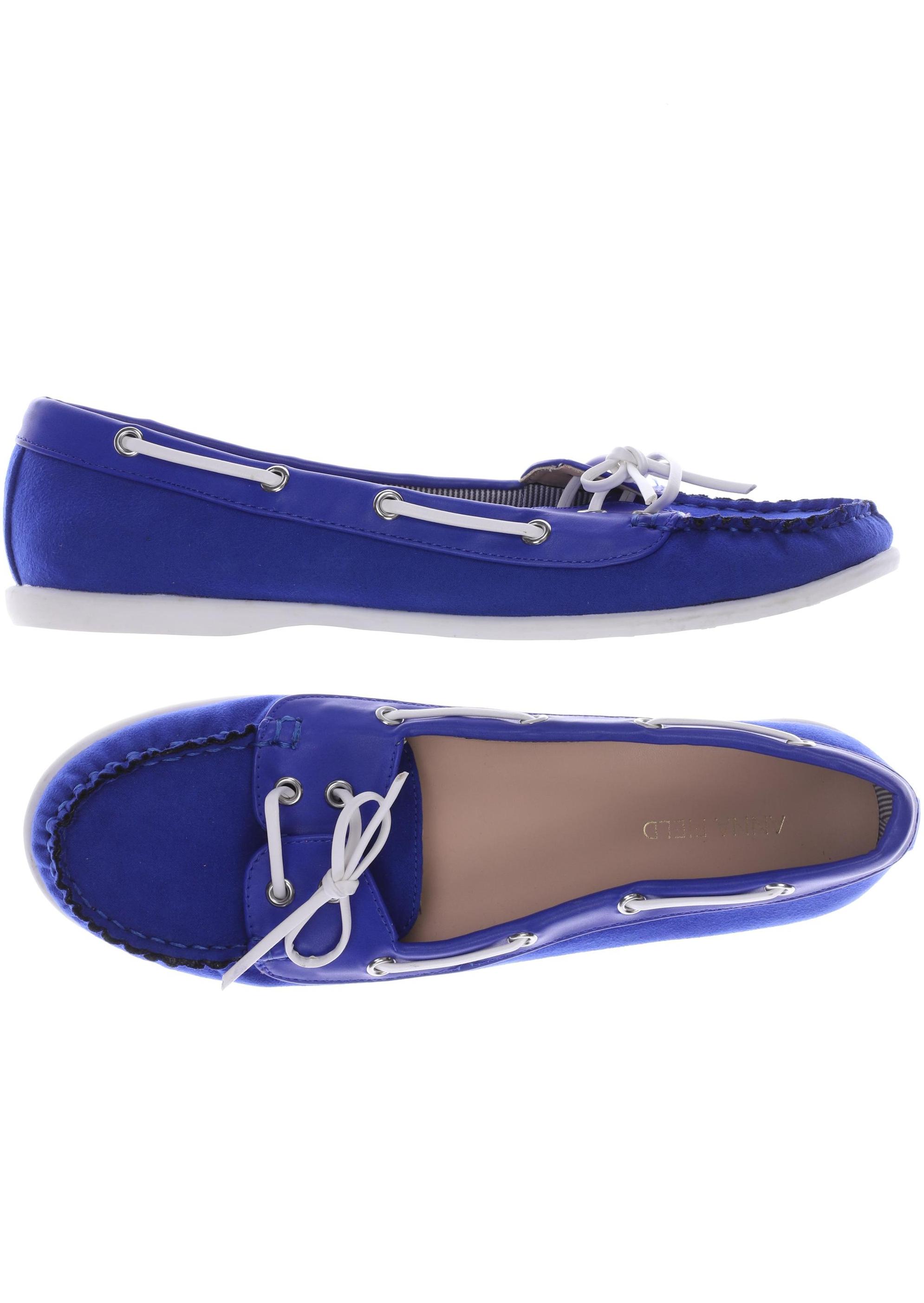 

Anna Field Damen Halbschuh, blau