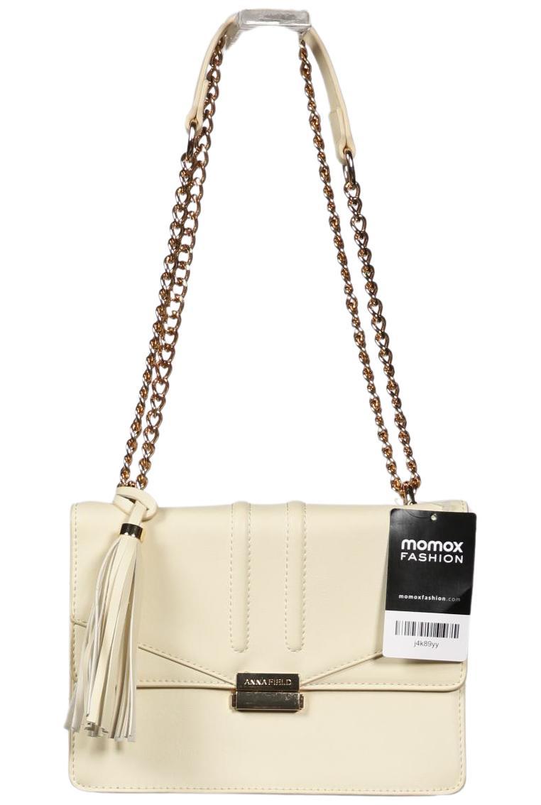 

Anna Field Damen Handtasche, cremeweiß, Gr.