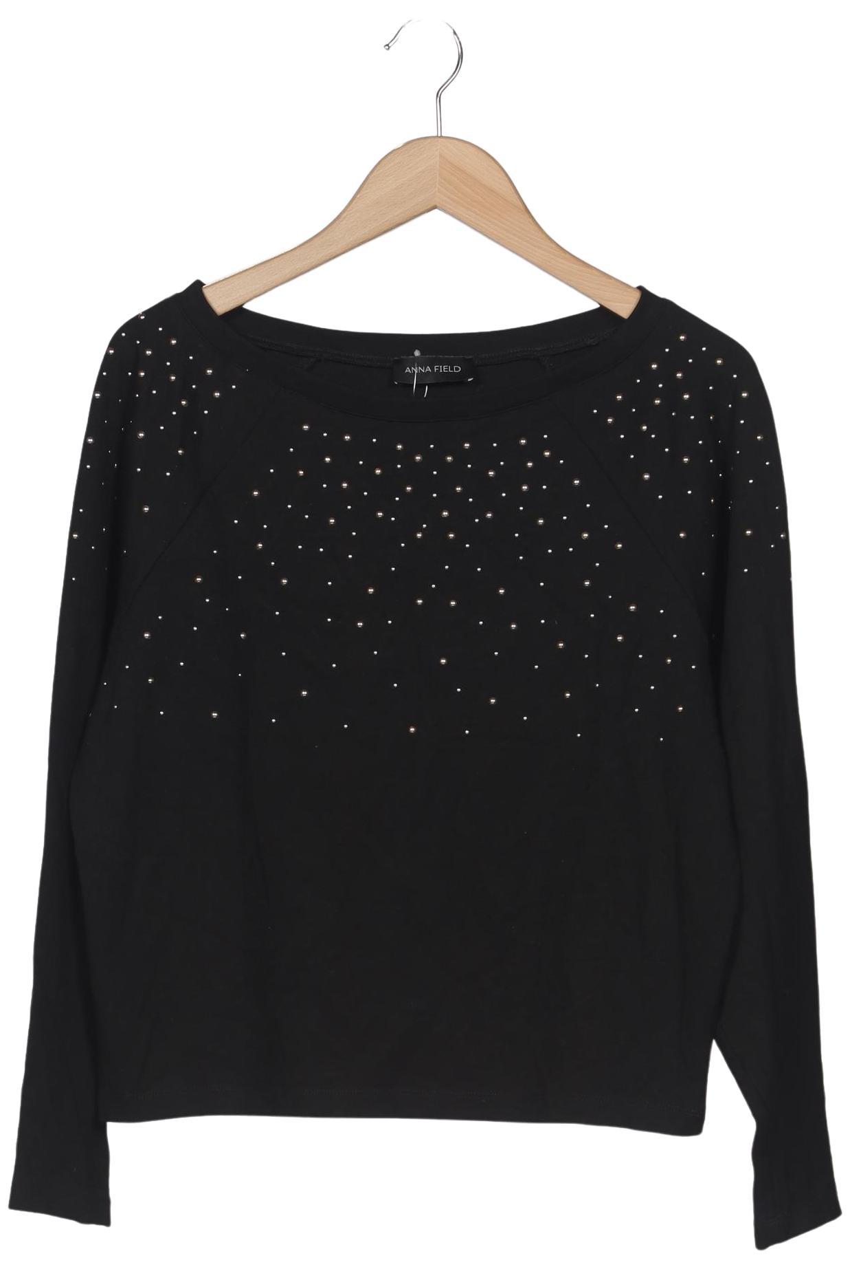 

Anna Field Damen Langarmshirt, schwarz, Gr. 38