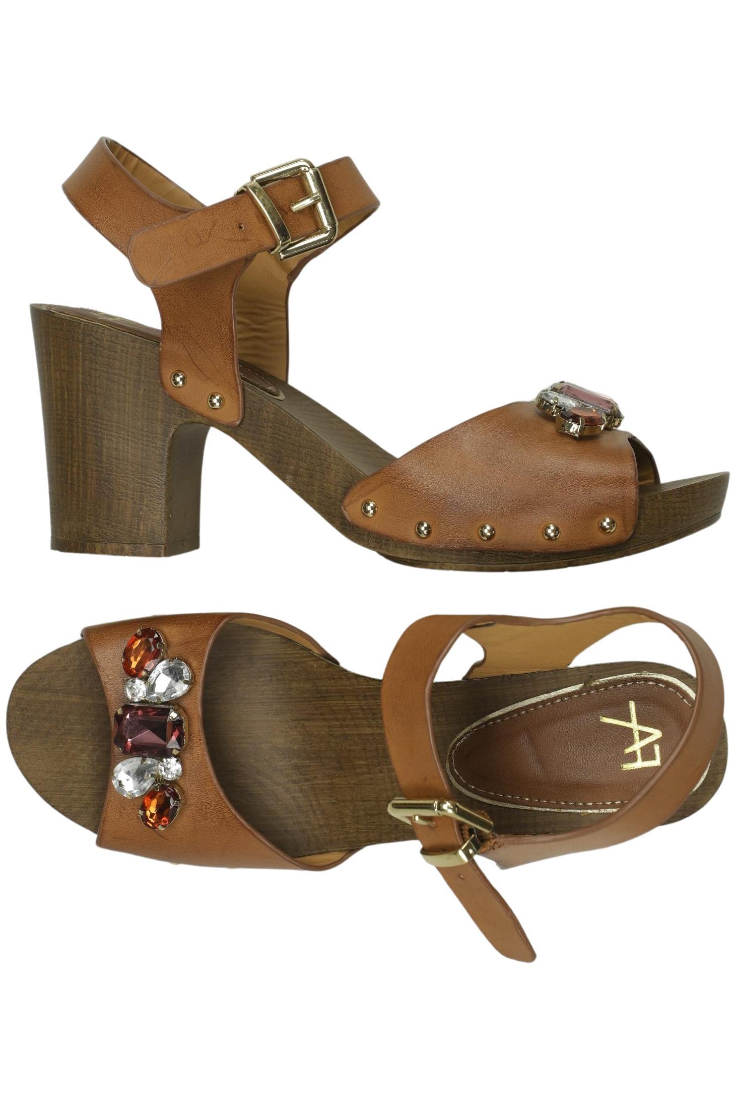 

Anna Field Damen Sandale, braun, Gr. 40