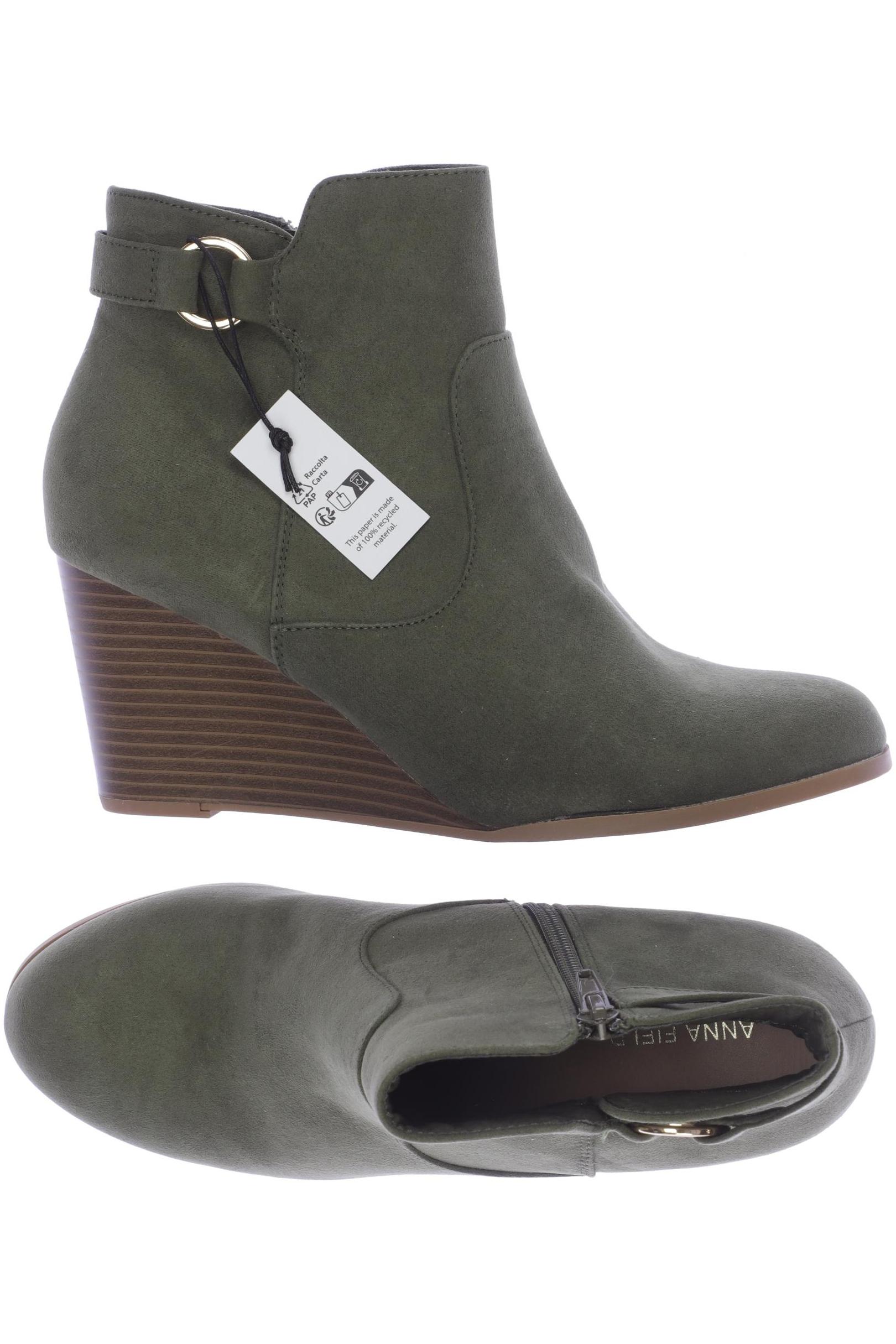 

Anna Field Damen Stiefelette, grün, Gr. 40