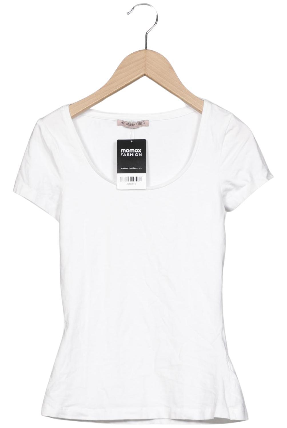 

Anna Field Damen T-Shirt, weiß, Gr. 34