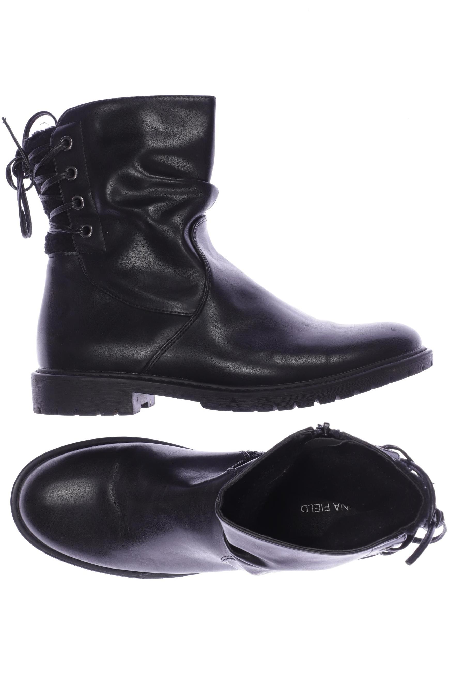 

Anna Field Damen Stiefelette, schwarz, Gr. 39