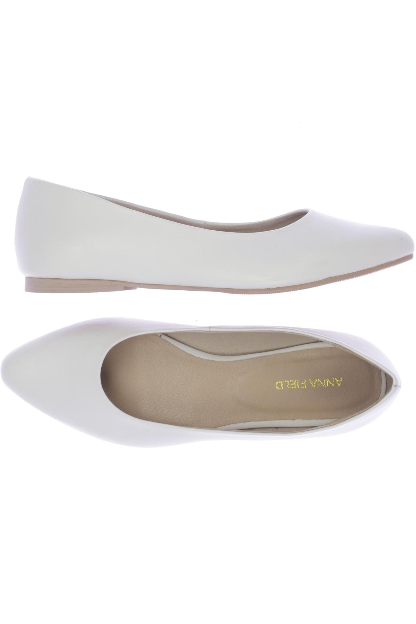 

Anna Field Damen Ballerinas, weiß, Gr. 38