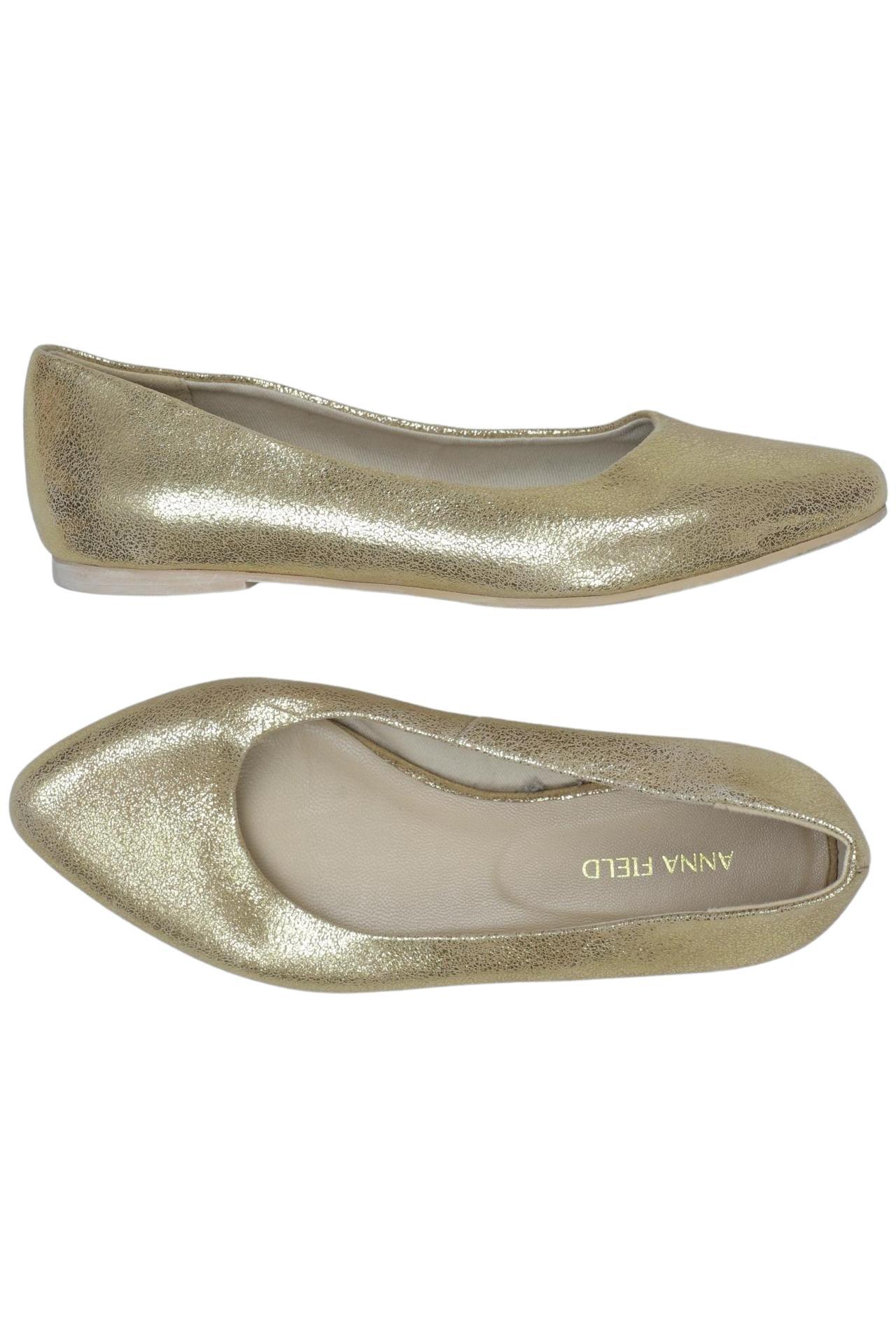 

Anna Field Damen Ballerinas, gold, Gr. 37