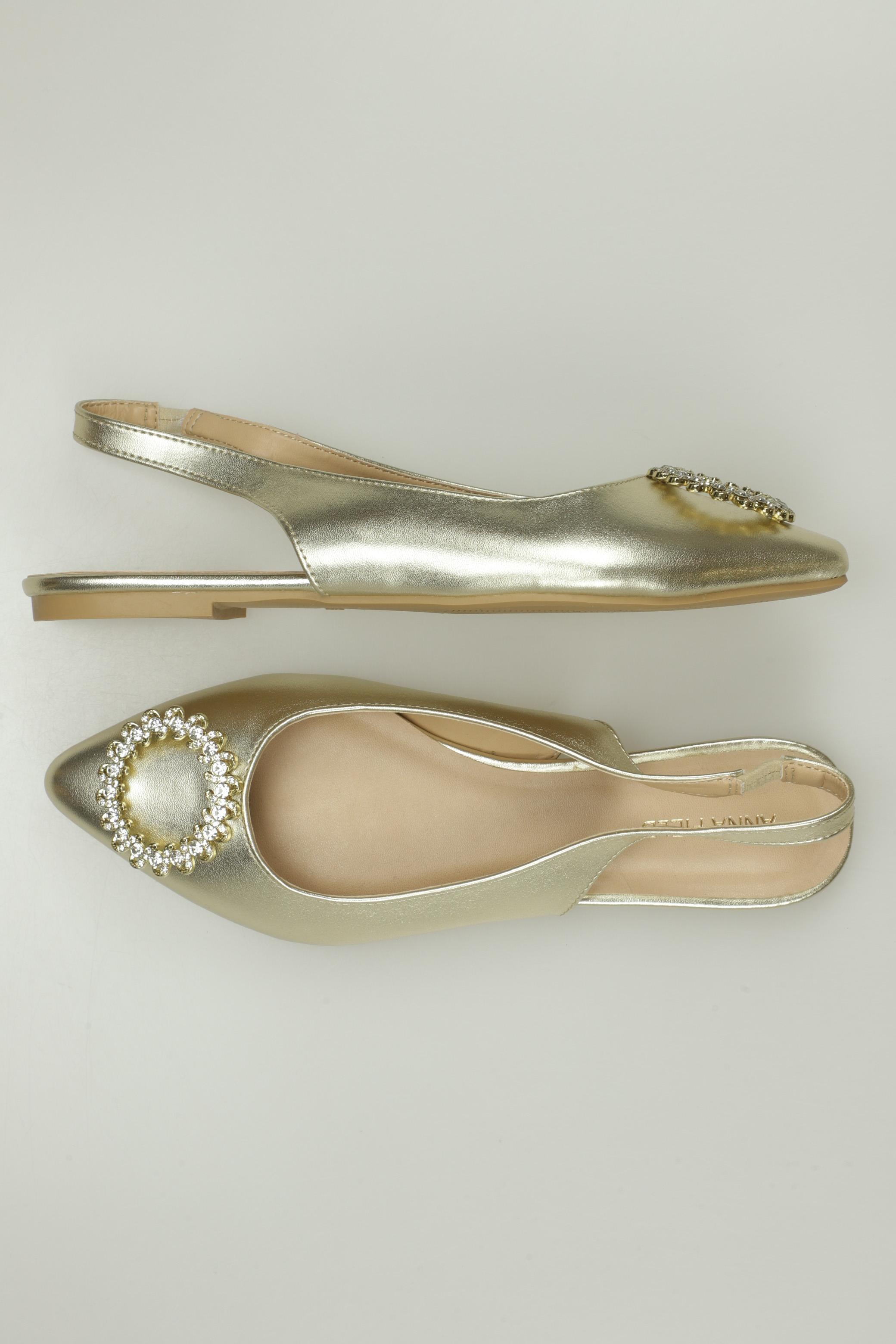 

Anna Field Damen Ballerinas, gold, Gr. 38