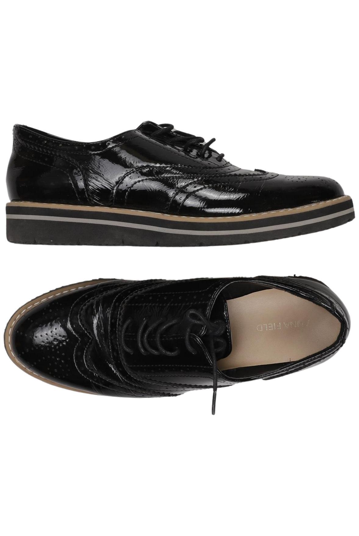 

Anna Field Damen Halbschuh, schwarz, Gr. 40
