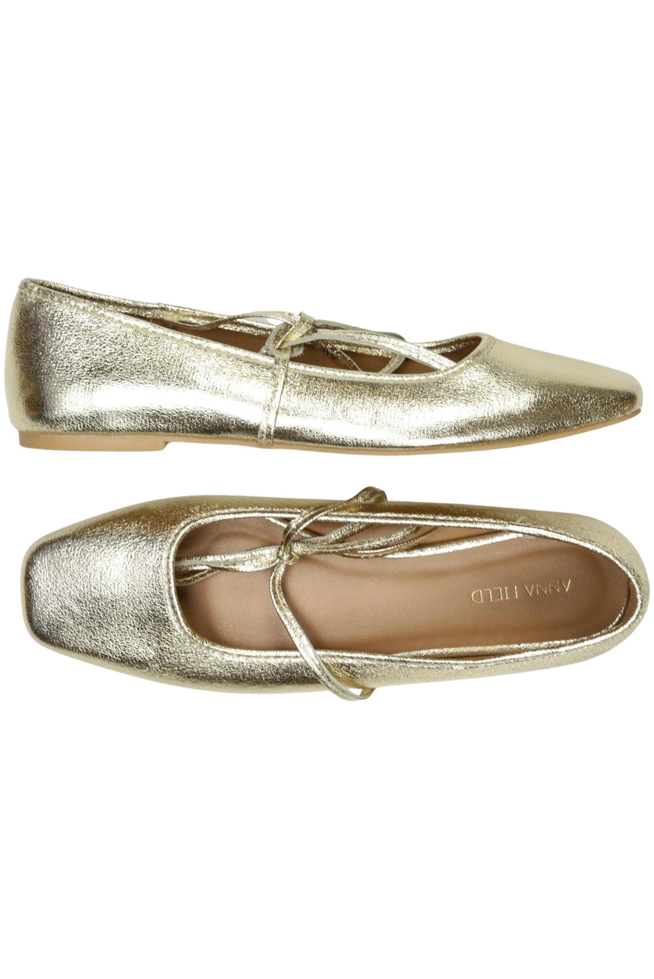 

Anna Field Damen Ballerinas, gold, Gr. 39