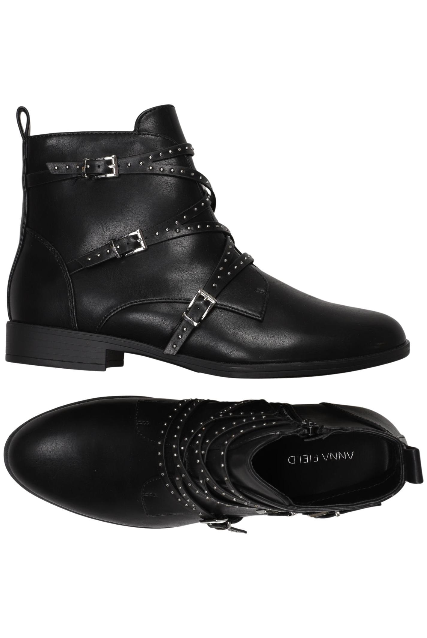 

Anna Field Damen Stiefelette, schwarz, Gr. 38