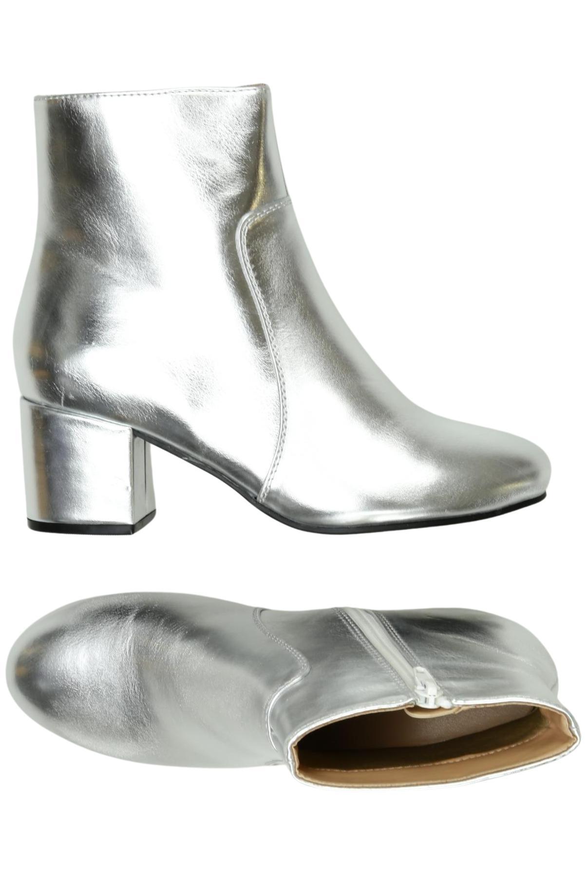 

Anna Field Damen Stiefelette, silber, Gr. 37