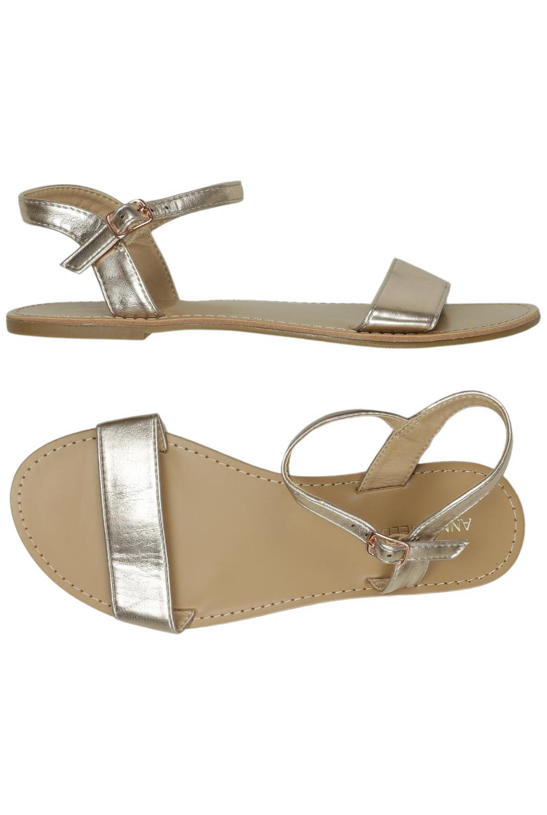 

Anna Field Damen Sandale, silber, Gr. 37