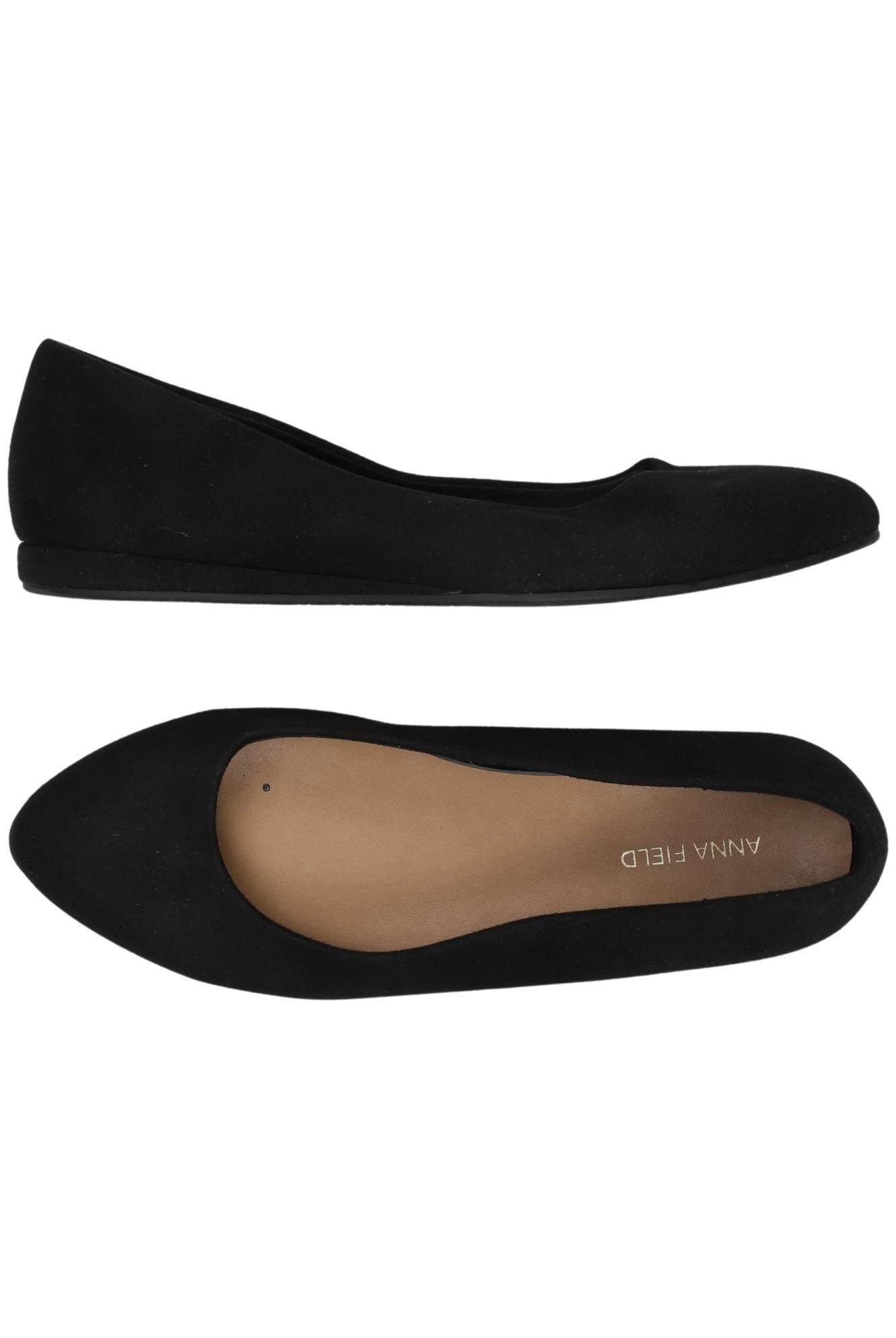 

Anna Field Damen Ballerinas, schwarz, Gr. 39