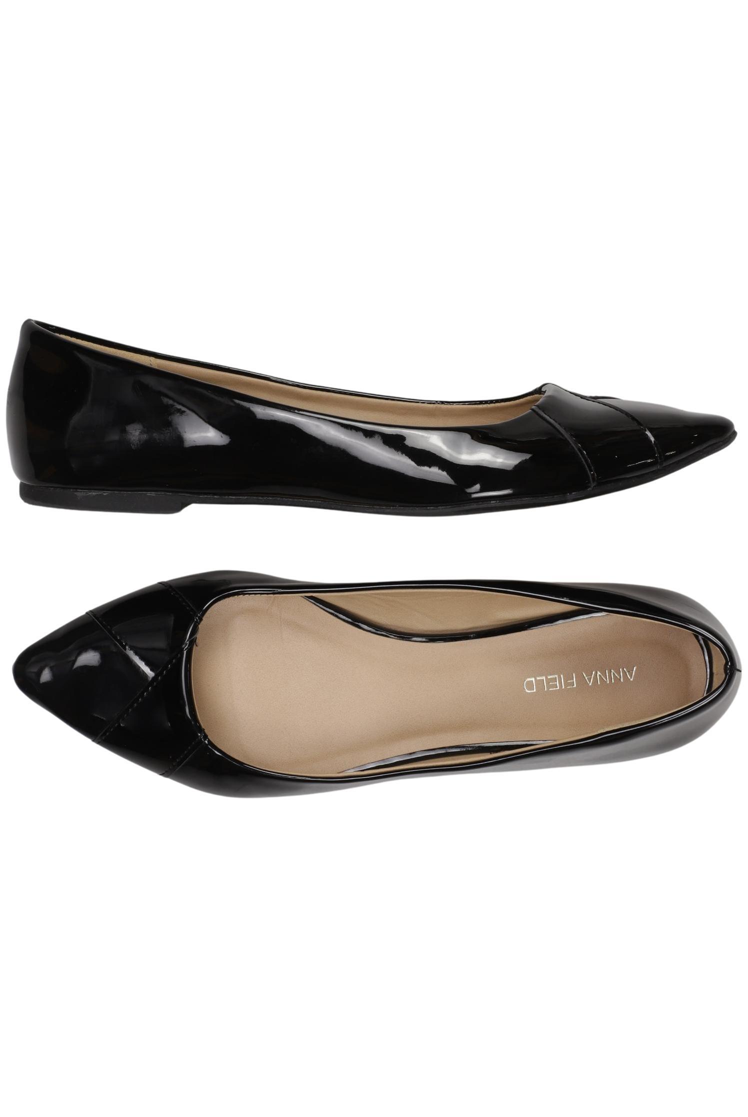 

Anna Field Damen Ballerinas, schwarz, Gr. 39
