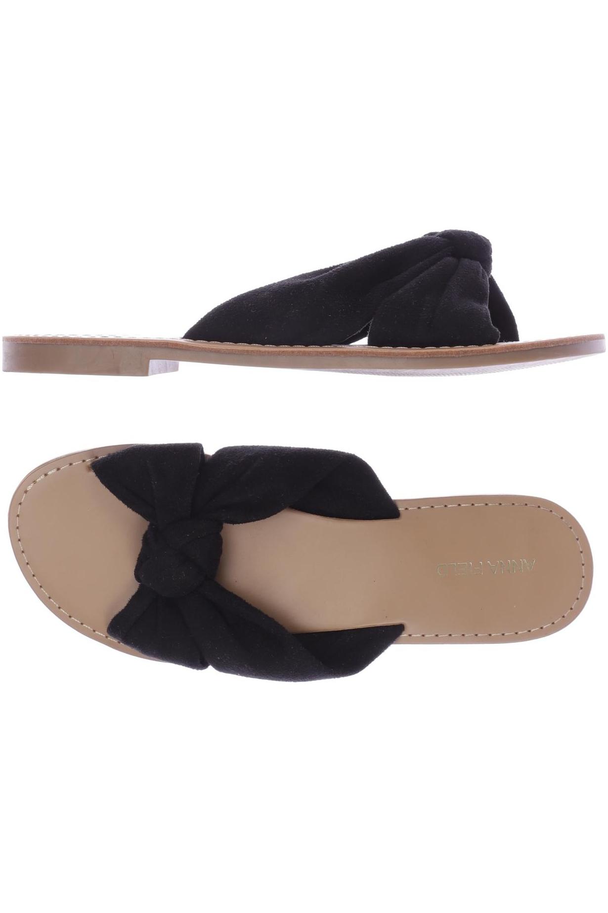 

Anna Field Damen Sandale, schwarz