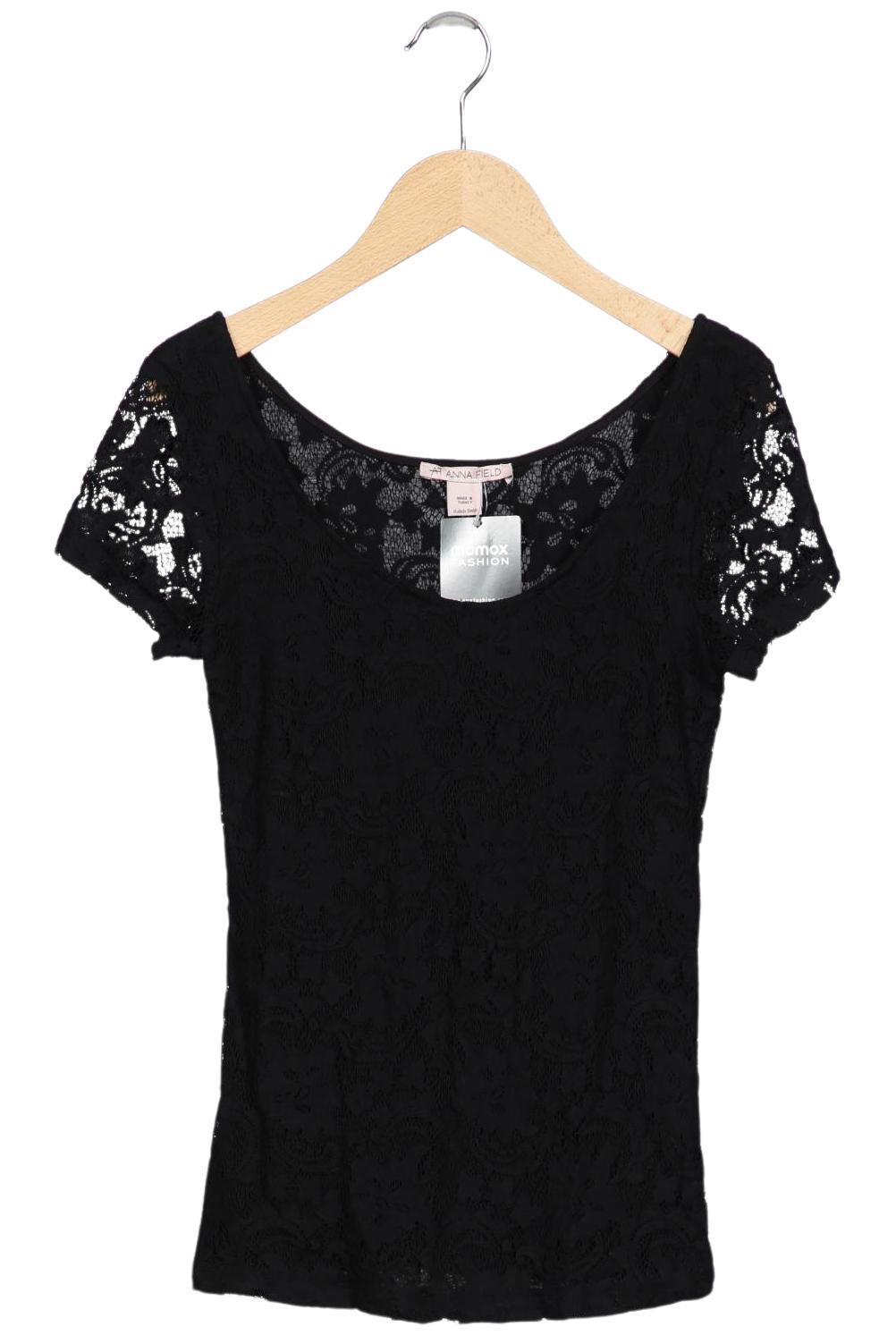 

Anna Field Damen T-Shirt, schwarz, Gr. 34