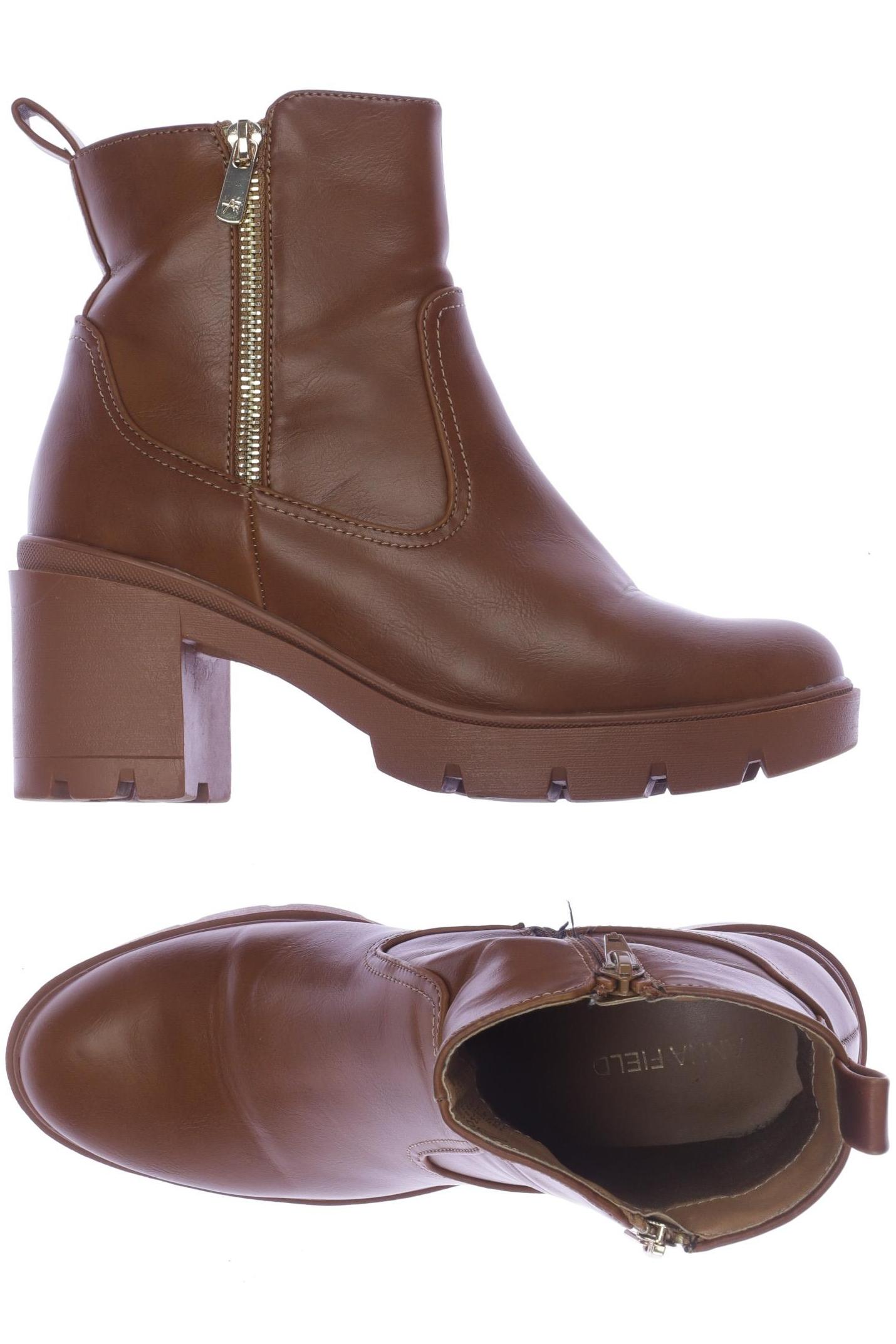 

Anna Field Damen Stiefelette, braun, Gr. 37