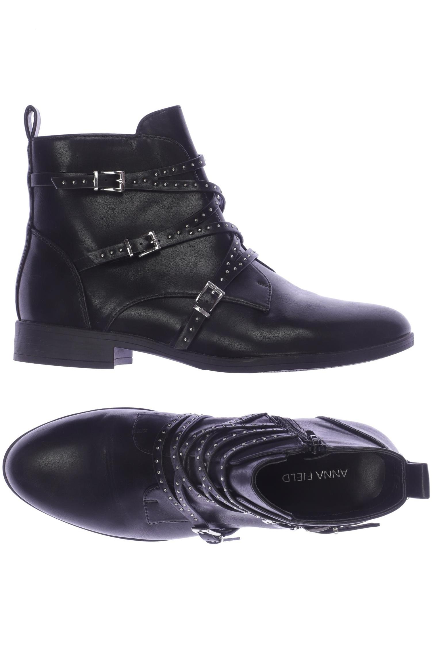 

Anna Field Damen Stiefelette, schwarz