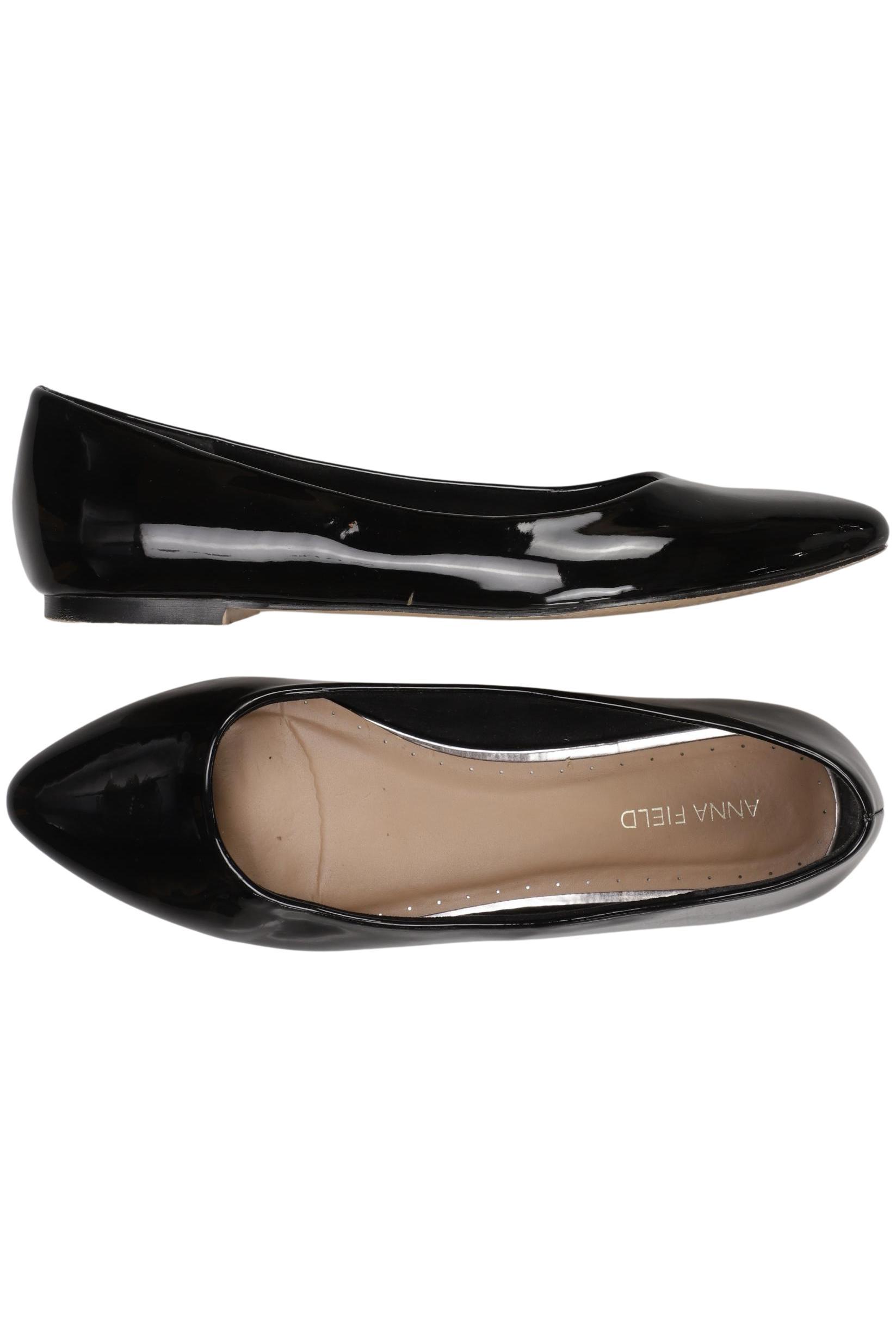 

Anna Field Damen Ballerinas, schwarz, Gr. 39